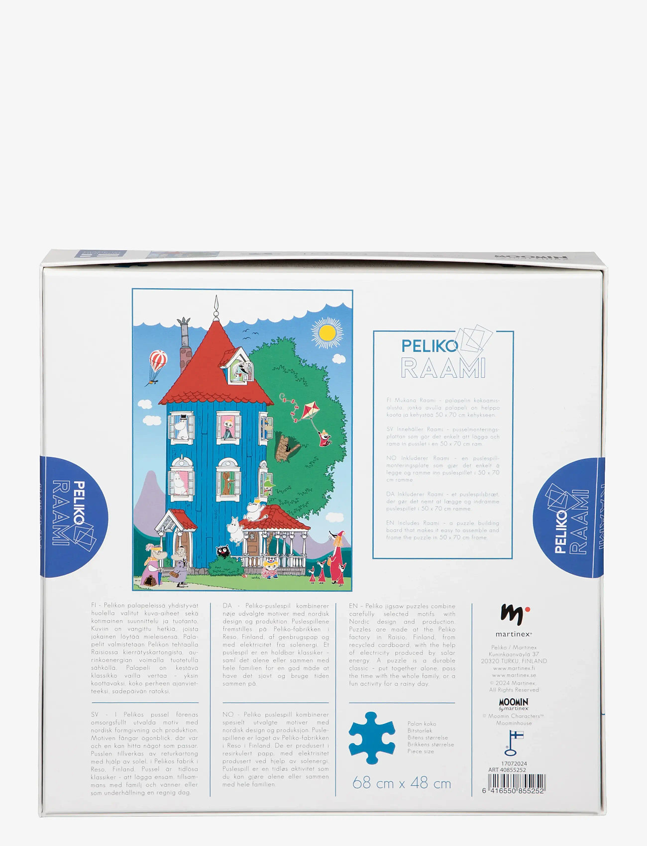MUMIN - MUMIN 1000 PUSSEL MUMINHUSET - klassiska pussel - multi-coloured - 2