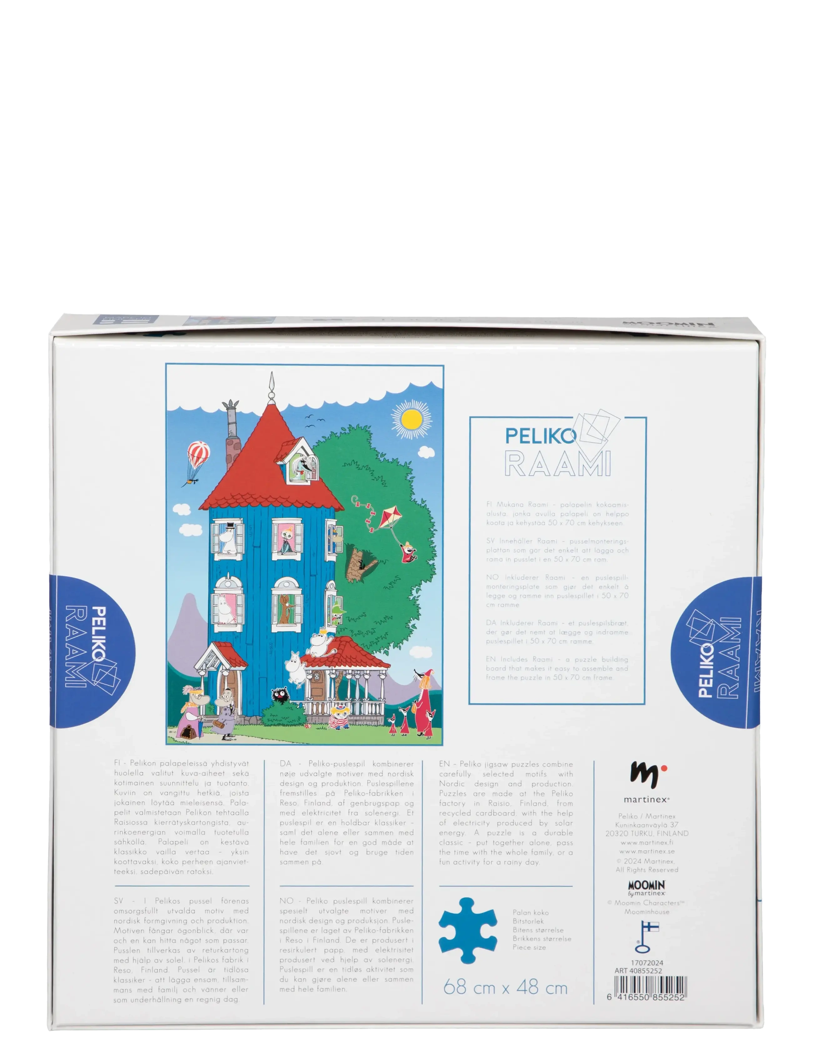 MOOMIN - MOOMIN JIGSAW 1000 MOOMINHOUSE - klassísk púsl - multi-coloured - 2