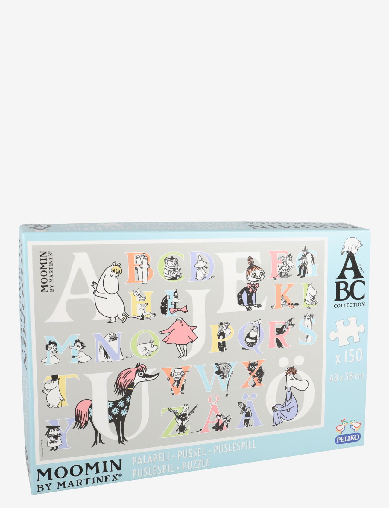 Martinex - MOOMIN 150 PIECES ALPHABET - multi-coloured - 1