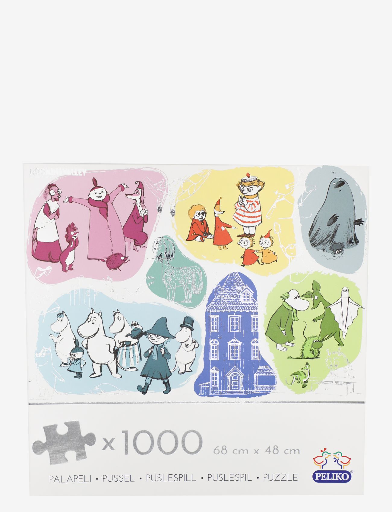 MUMIN - MUMIN 1000 PUSSEL SKETCH - klassiska pussel - multi-coloured - 0