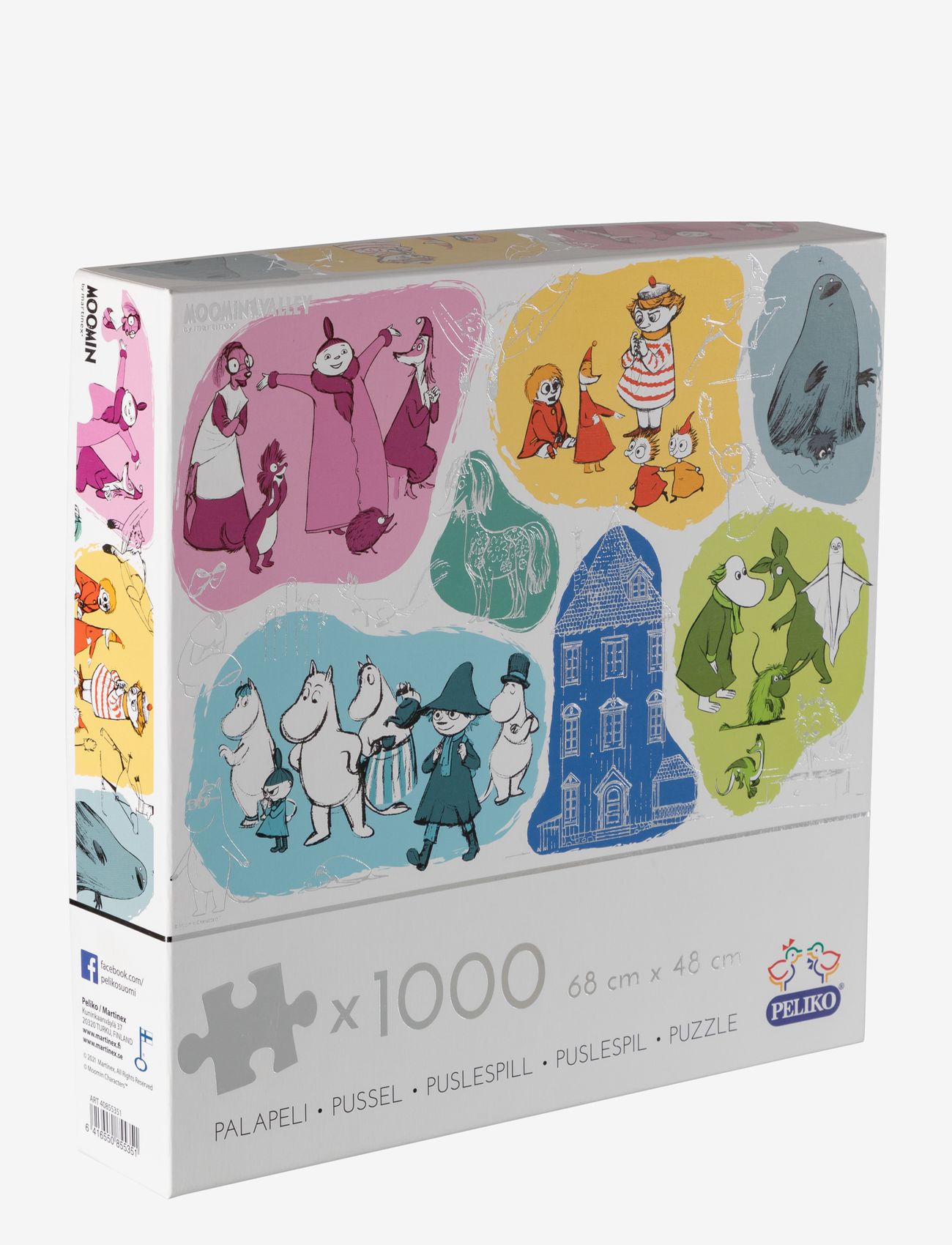 MUMIN - MUMIN 1000 PUSSEL SKETCH - klassiska pussel - multi-coloured - 1