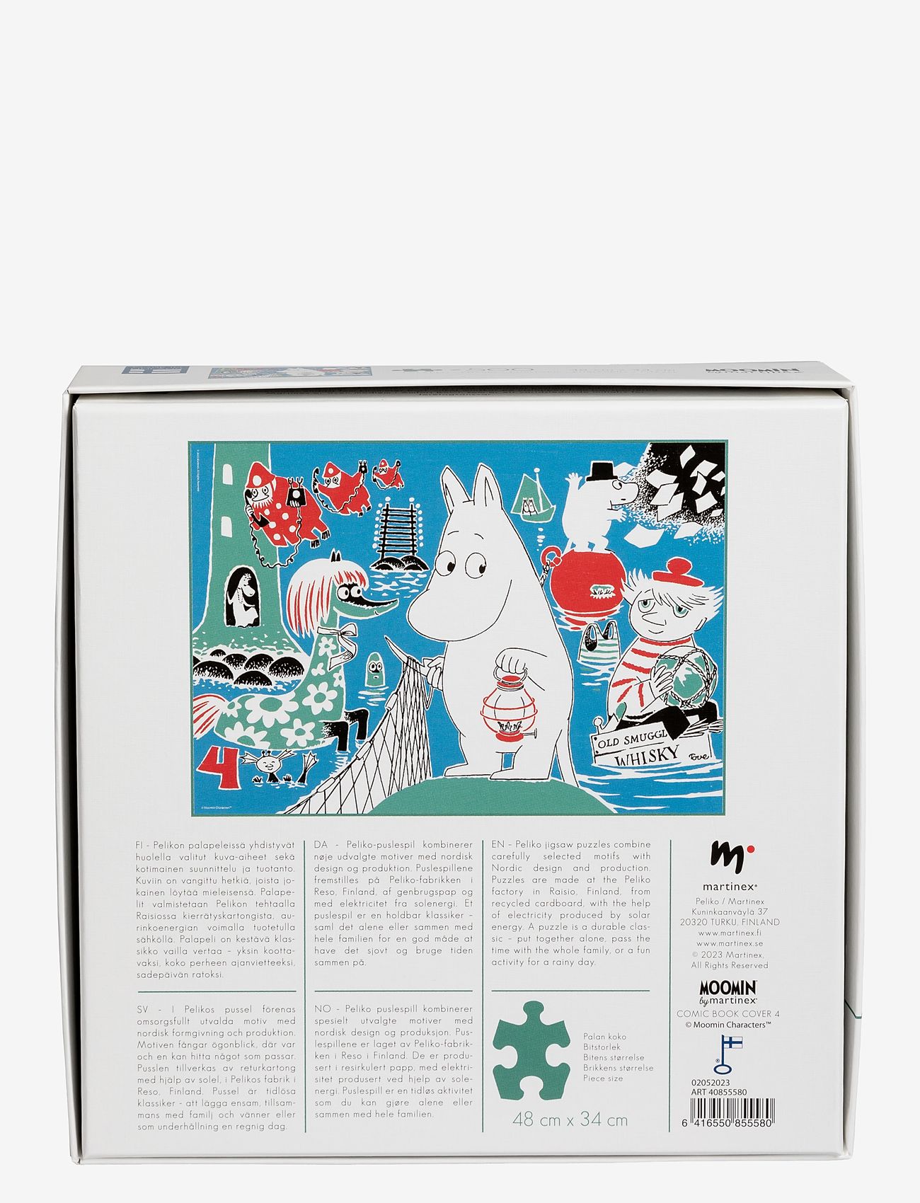 MUMIN - MOOMIN 500 PSC COMIC BOOK COVER 4 - klassiske puslespill - multicolour - 1