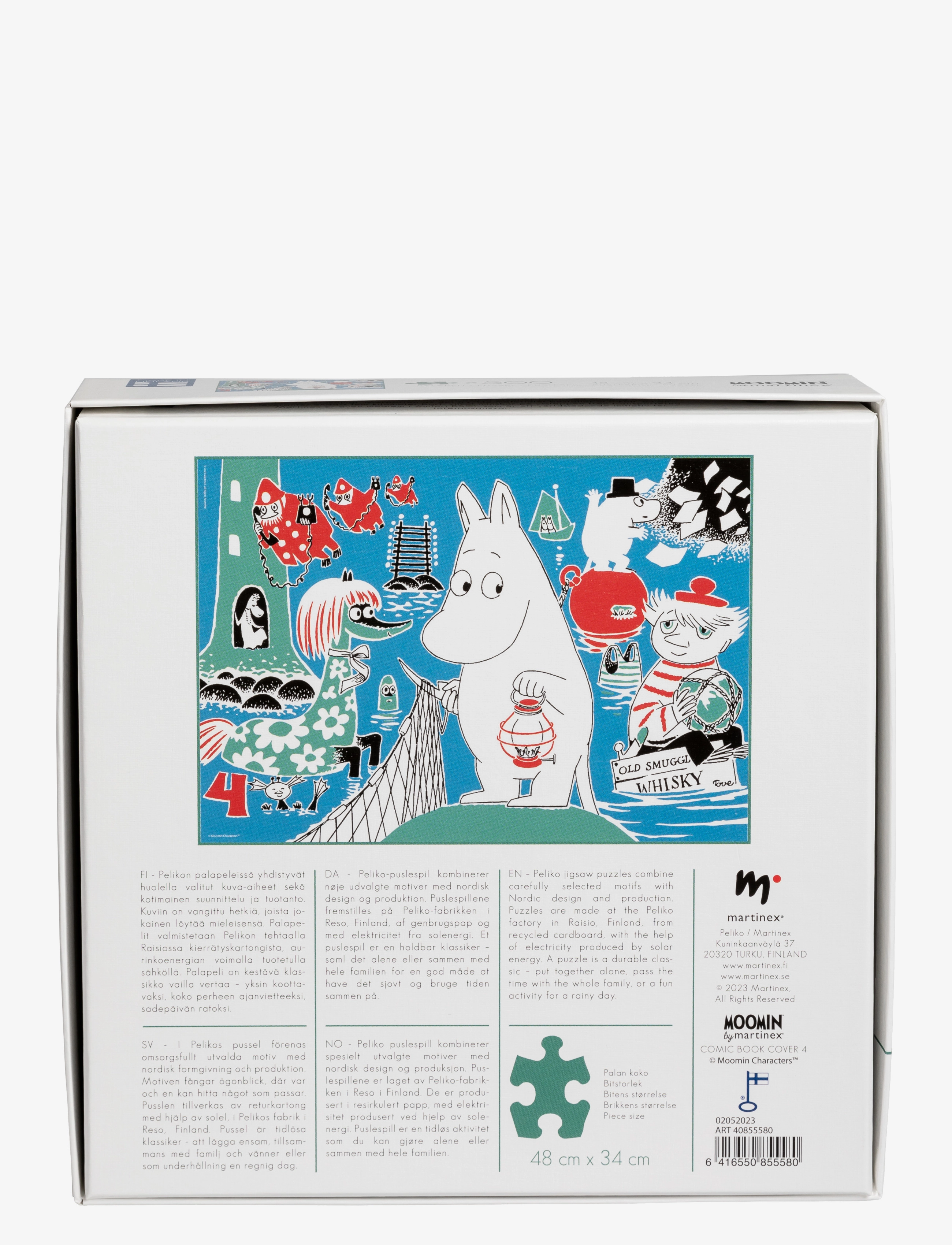 MUMIN - MOOMIN 500 PSC COMIC BOOK COVER 4 - puslespil - multicolour - 1