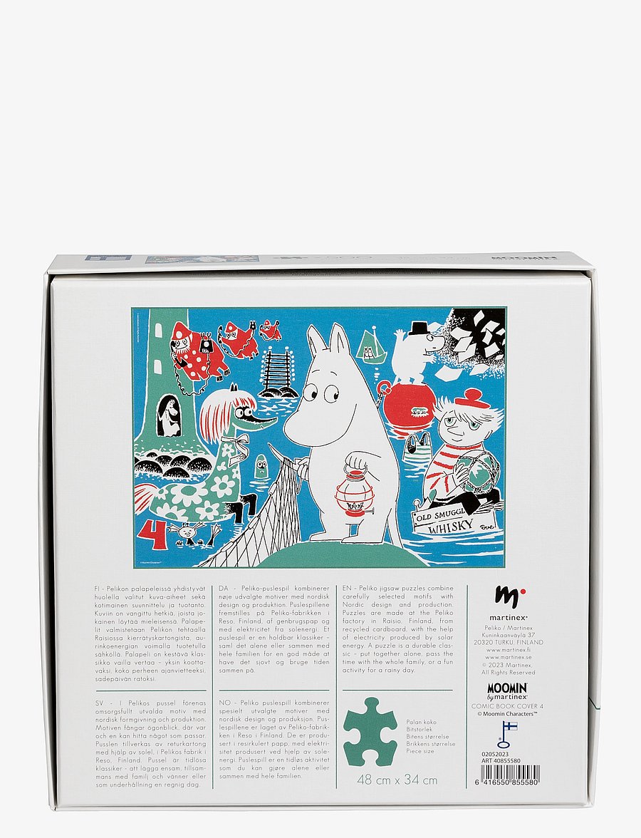 Martinex - MOOMIN 500 PSC COMIC BOOK COVER 4 - klassische puzzles - multicolour - 1