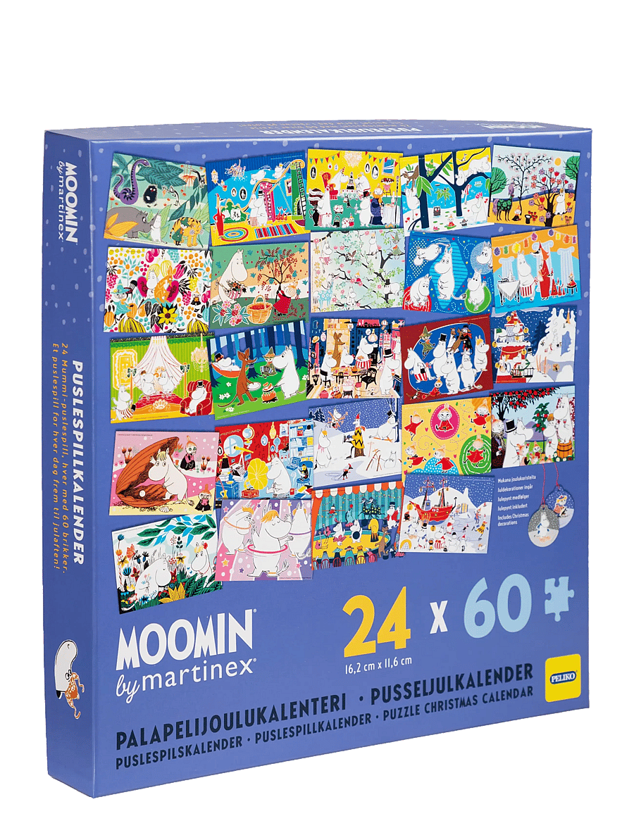 MOOMIN - MUMIN PUSSELJULKALENDER 24x60 BITAR - adventskalender - multi coloured - 0
