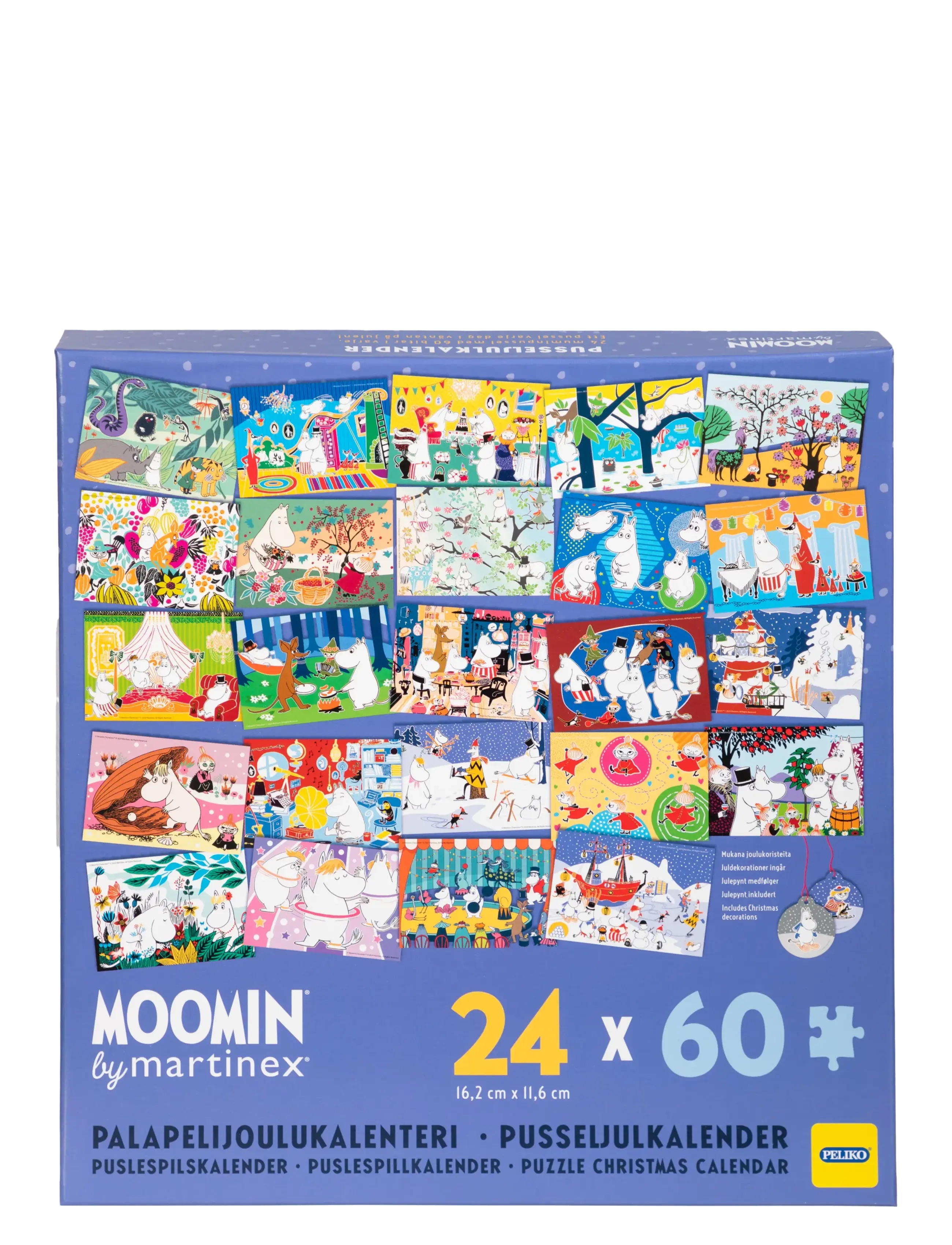 MOOMIN - MUMIN PUSSELJULKALENDER 24x60 BITAR - adventskalender - multi coloured - 2