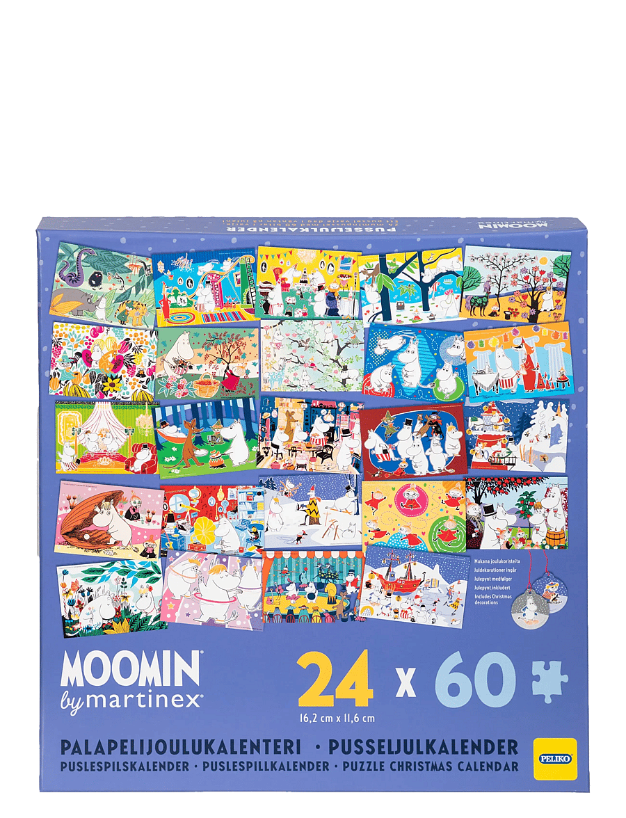 MOOMIN - MUMIN PUSSELJULKALENDER 24x60 BITAR - adventskalender - multi coloured - 2