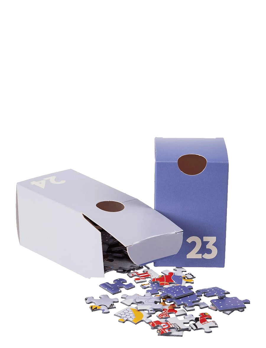 MOOMIN - MUMIN PUSSELJULKALENDER 24x60 BITAR - adventskalender - multi coloured - 4