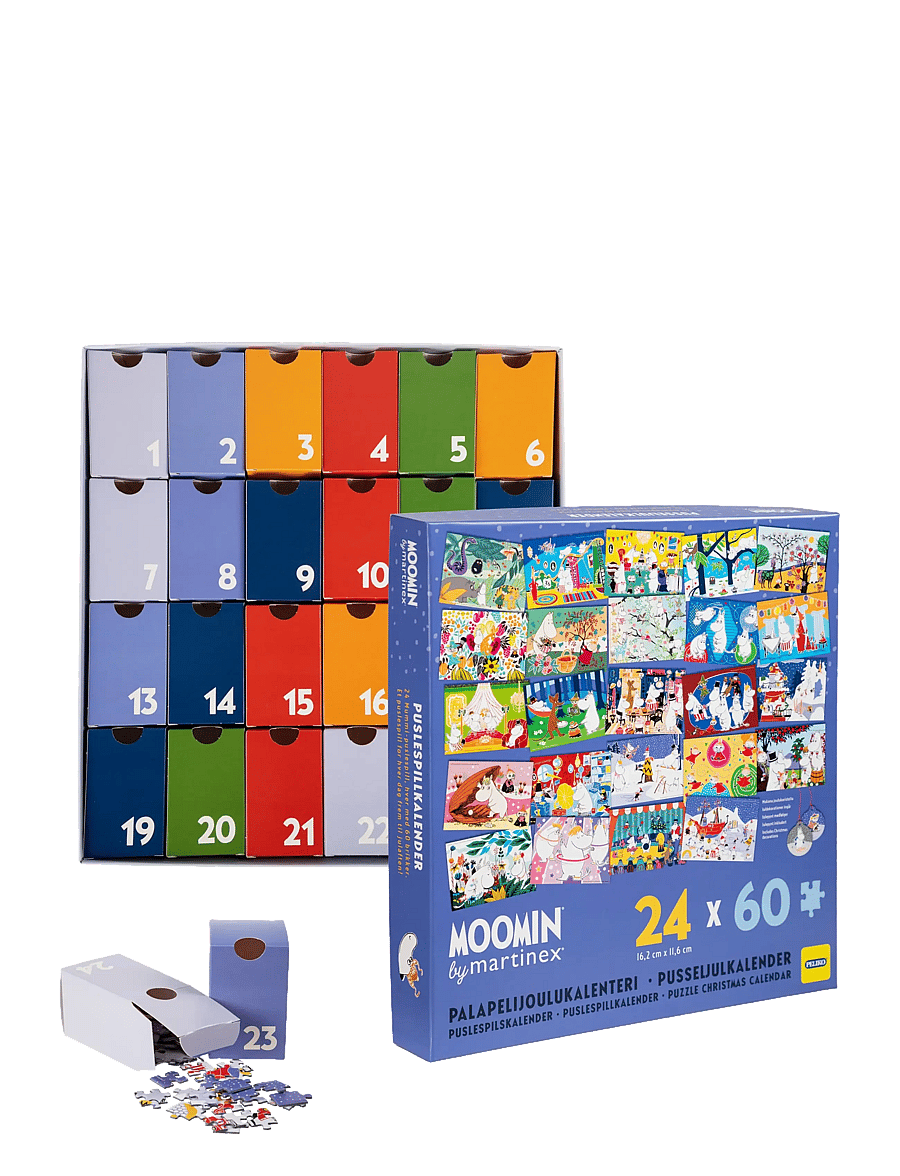 MOOMIN - MUMIN PUSSELJULKALENDER 24x60 BITAR - adventskalender - multi coloured - 5