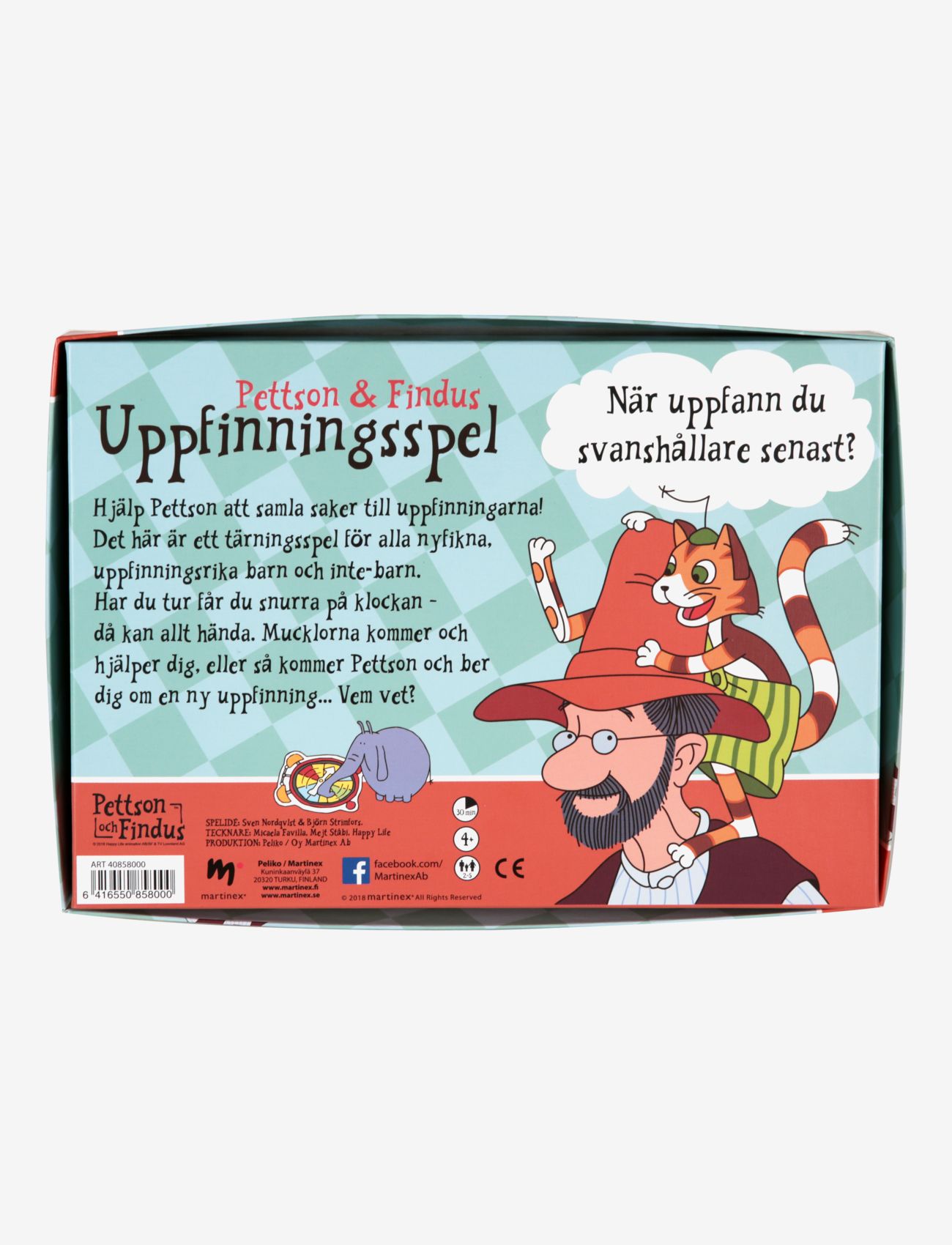 Martinex - PETTSON & FINDUS GAME - blue - 1