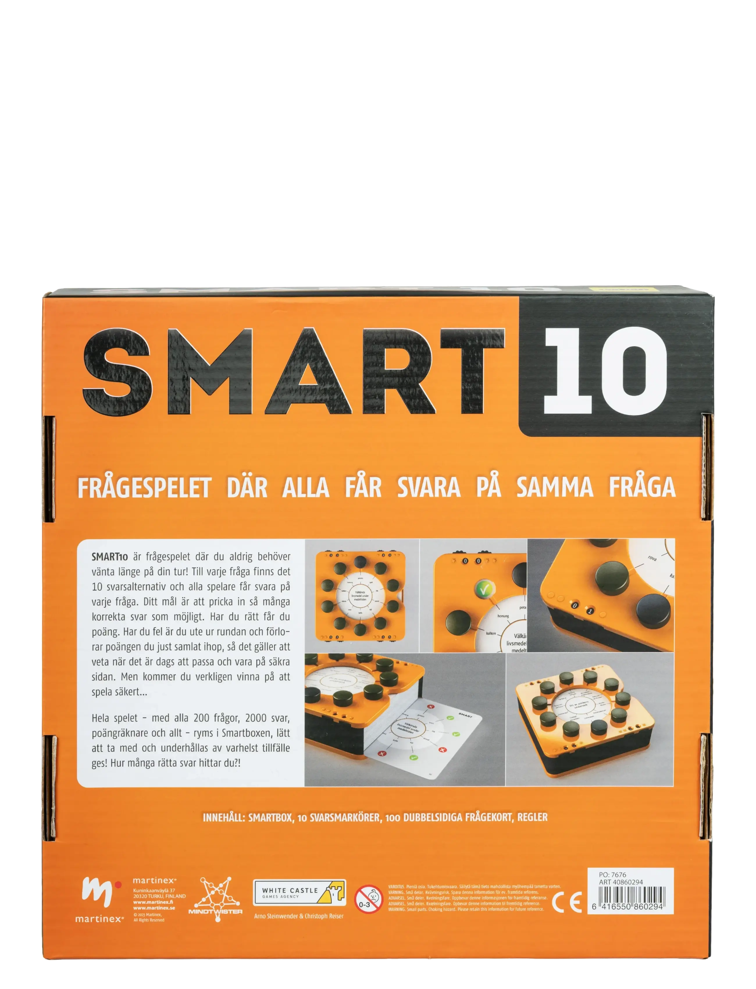 Martinex - SMART10 - aktivitetsspill - orange - 3