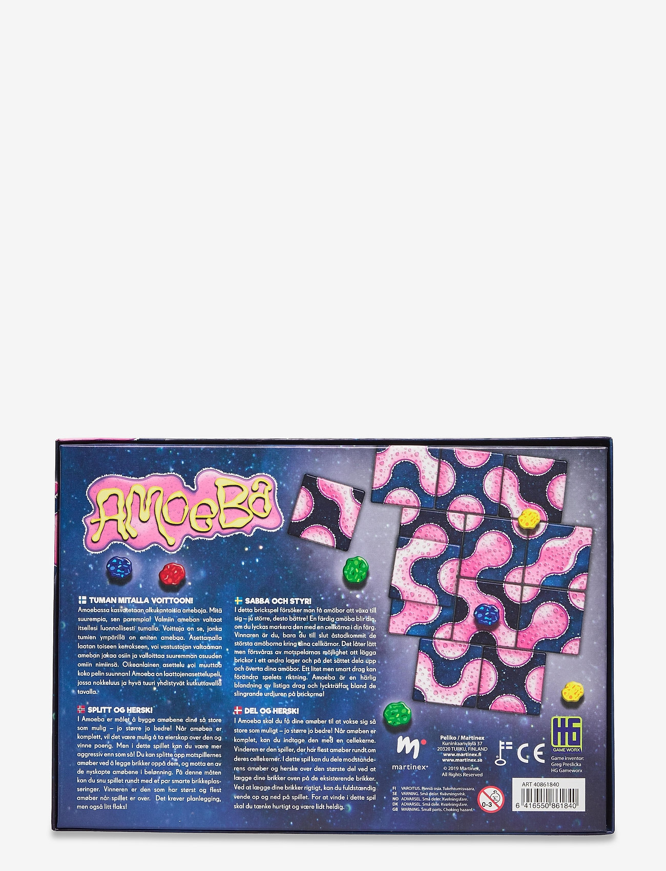 Martinex - AMOEBA - lauamängud - purple - 1