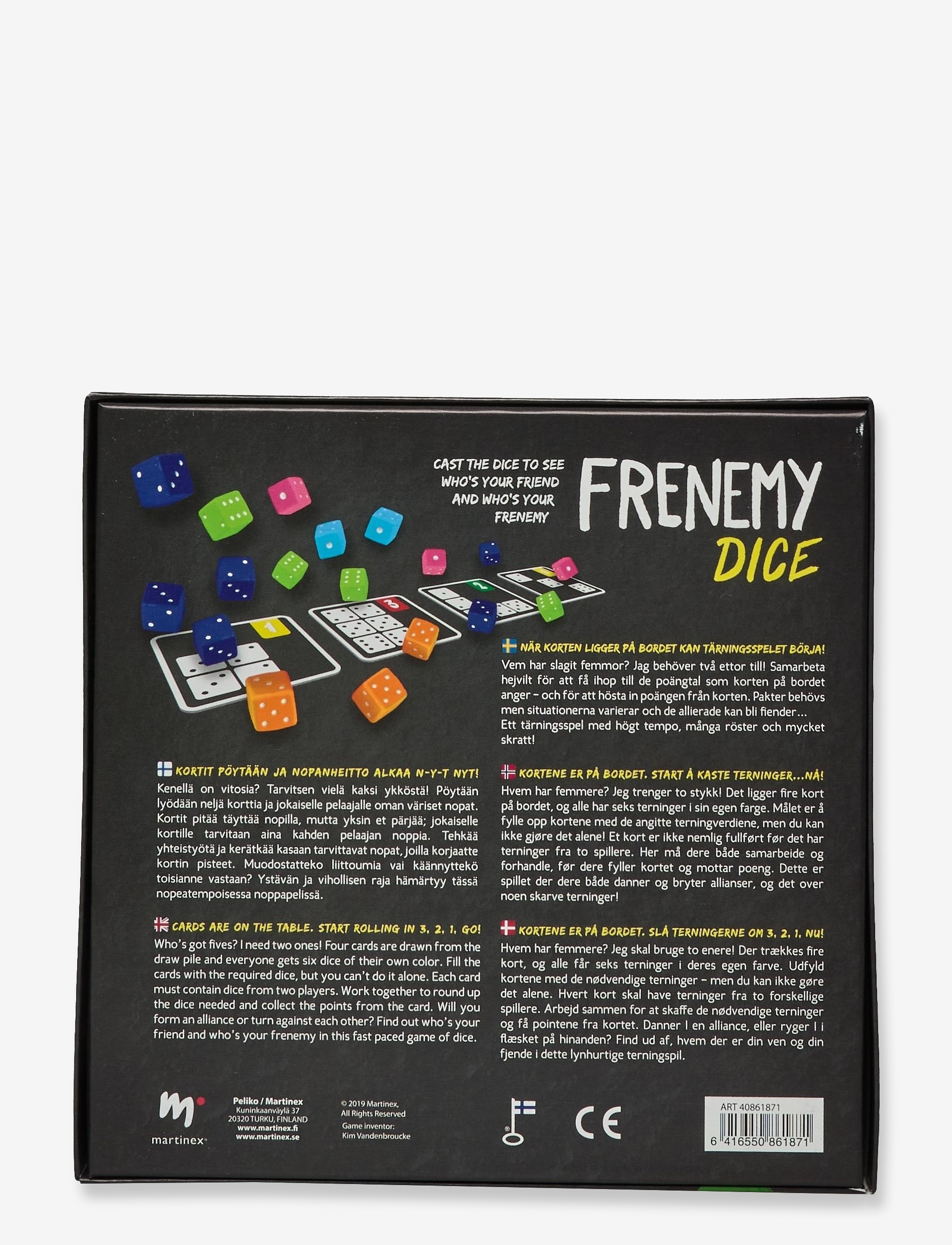 Martinex - FRENEMY DICE - lauamängud - black - 1