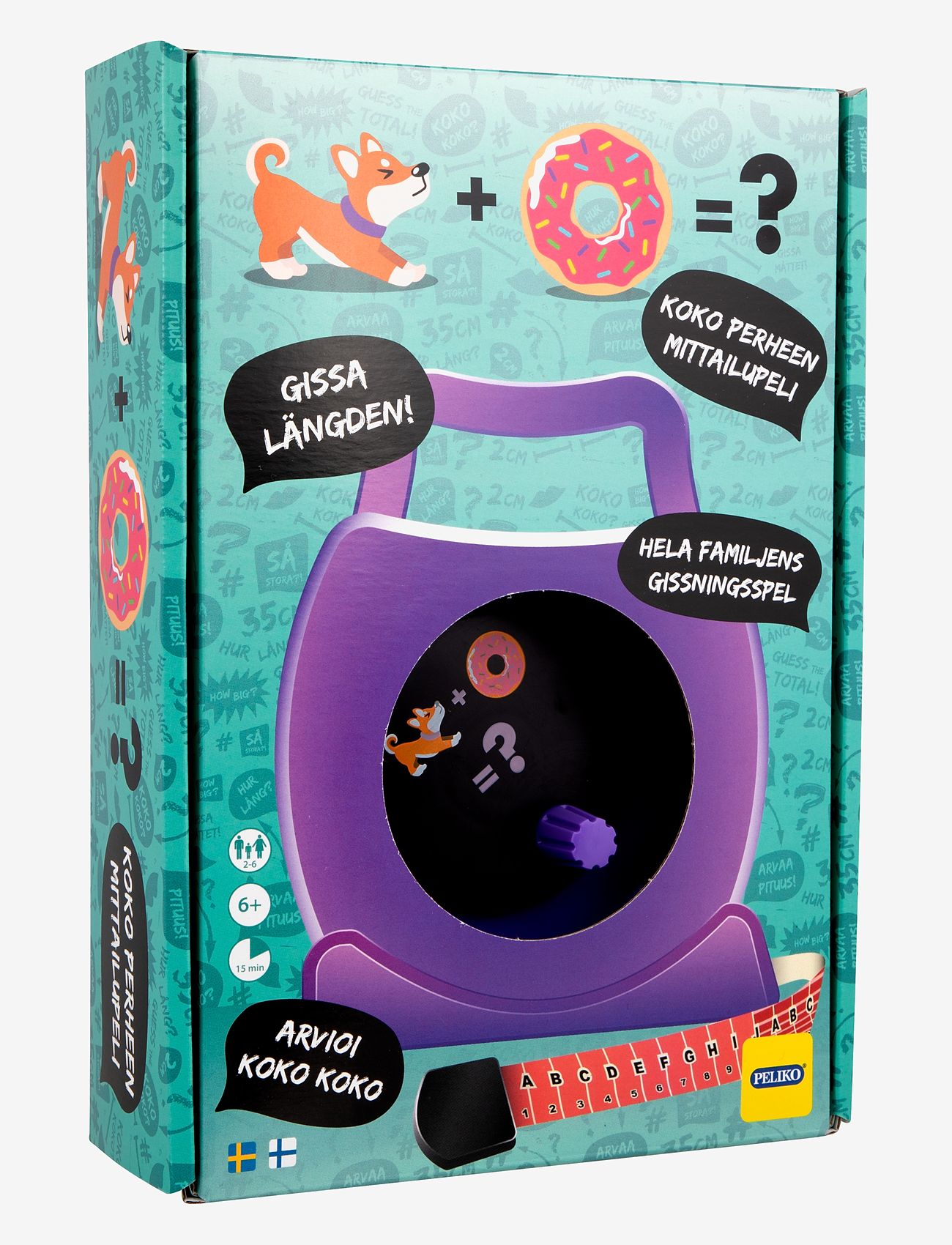 Martinex - DOG + DOUGHNUT = ? - borðspil - multi coloured - 1