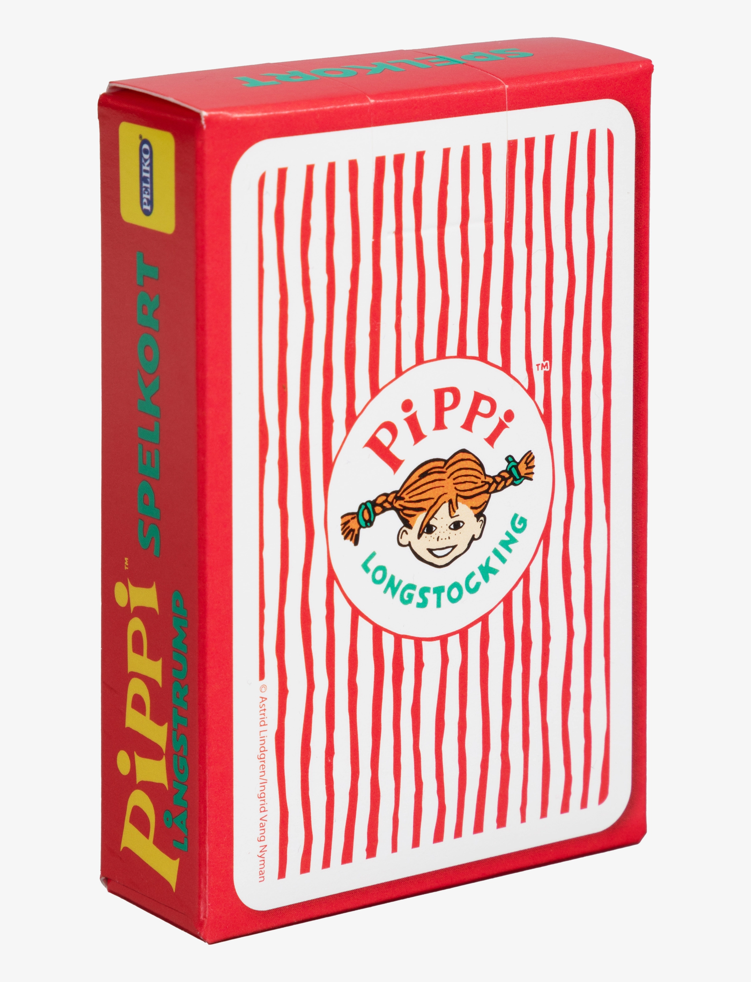 Martinex Pippi Kortlek, One Size, Games, Mehrfarbig/gemustert - Card Kinder