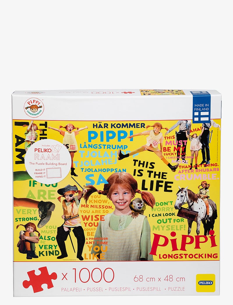 Martinex - PIPPI 1000 PUSSEL LIVE ACTION - puzzles classiques - multicolor - 1