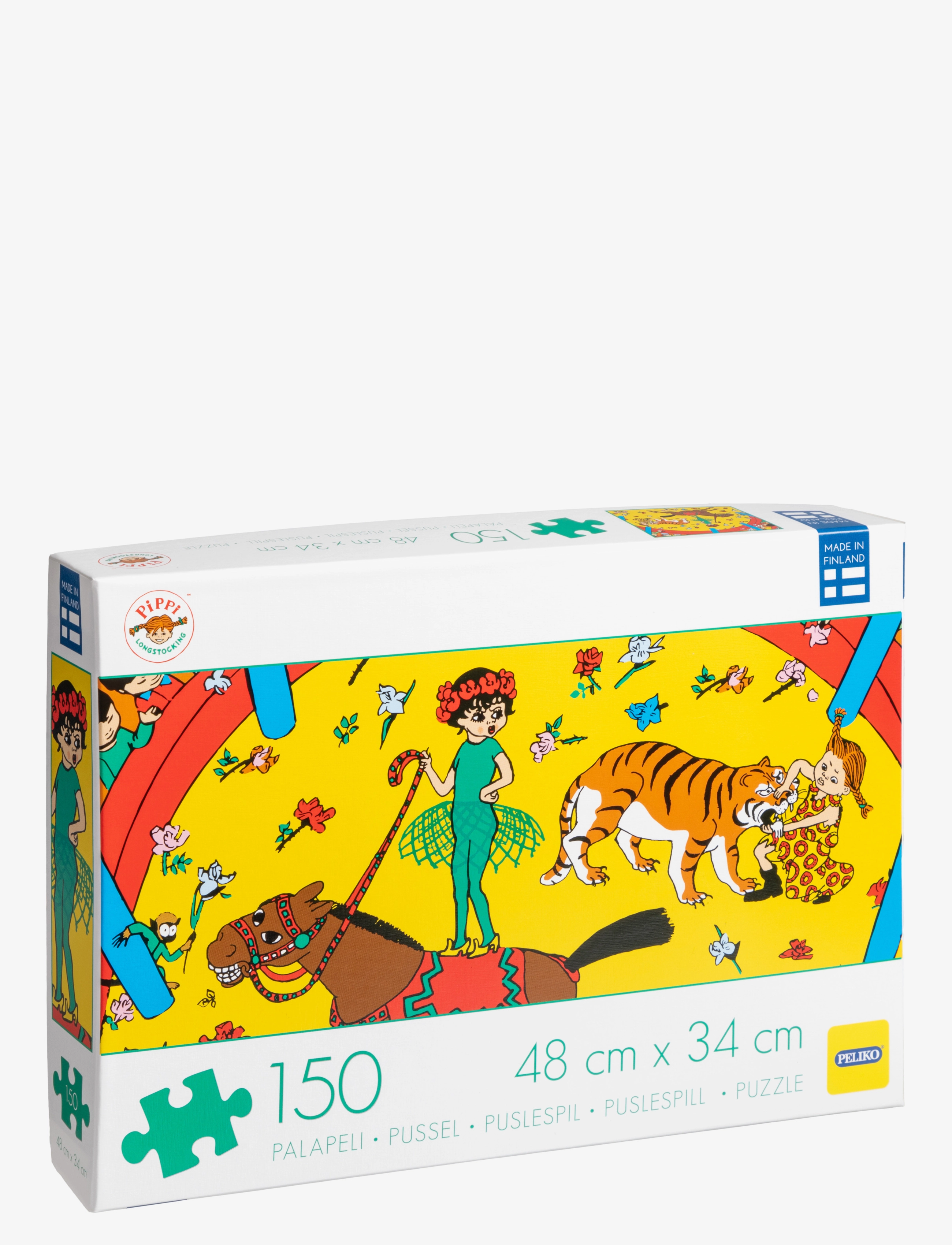 MARTINEX Pippi 150 Pussel Cirkus Patterned - One Size - Kinder