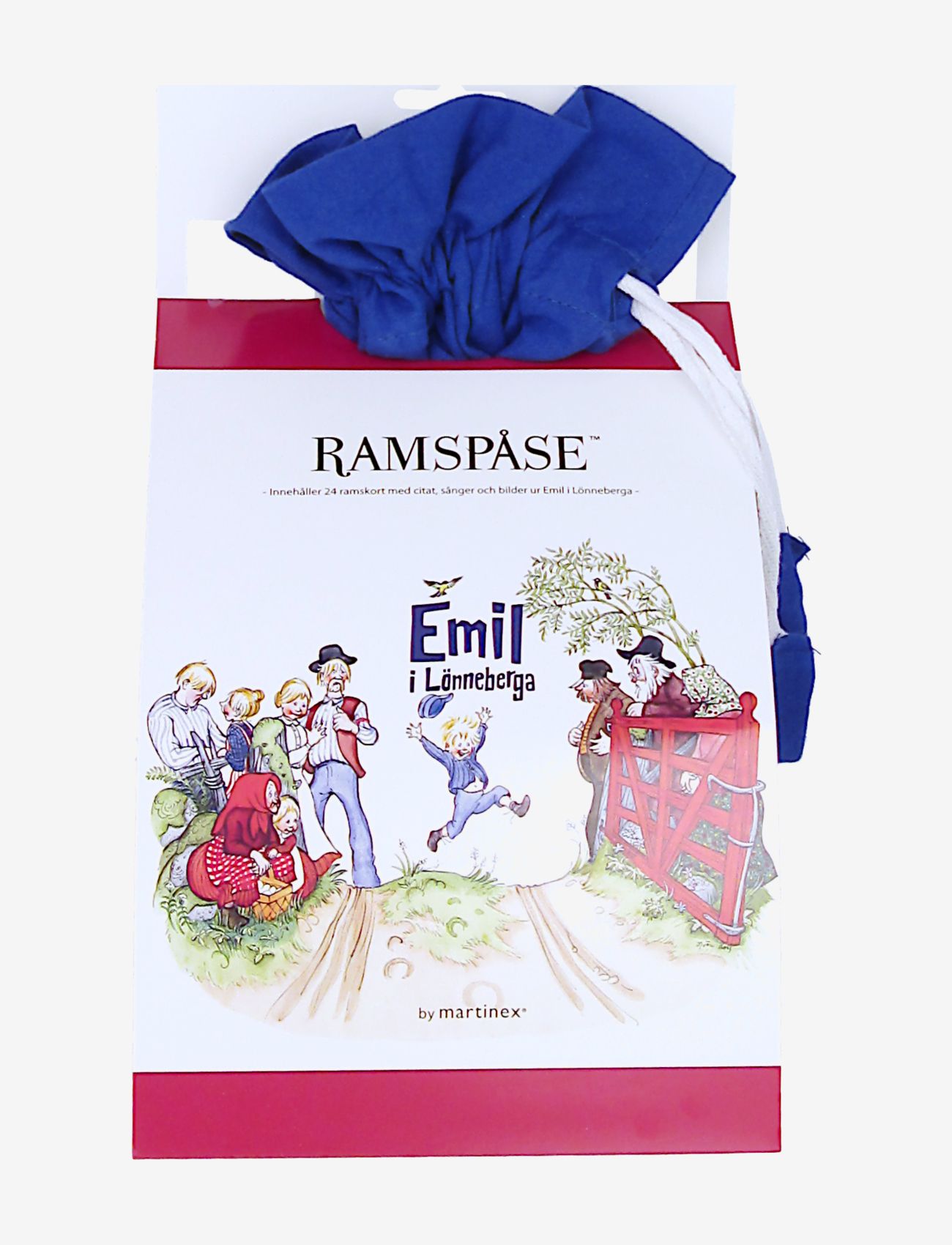 Emil i Lönneberga - EMIL RHYME BAG - pædagogiske spil - blue - 1