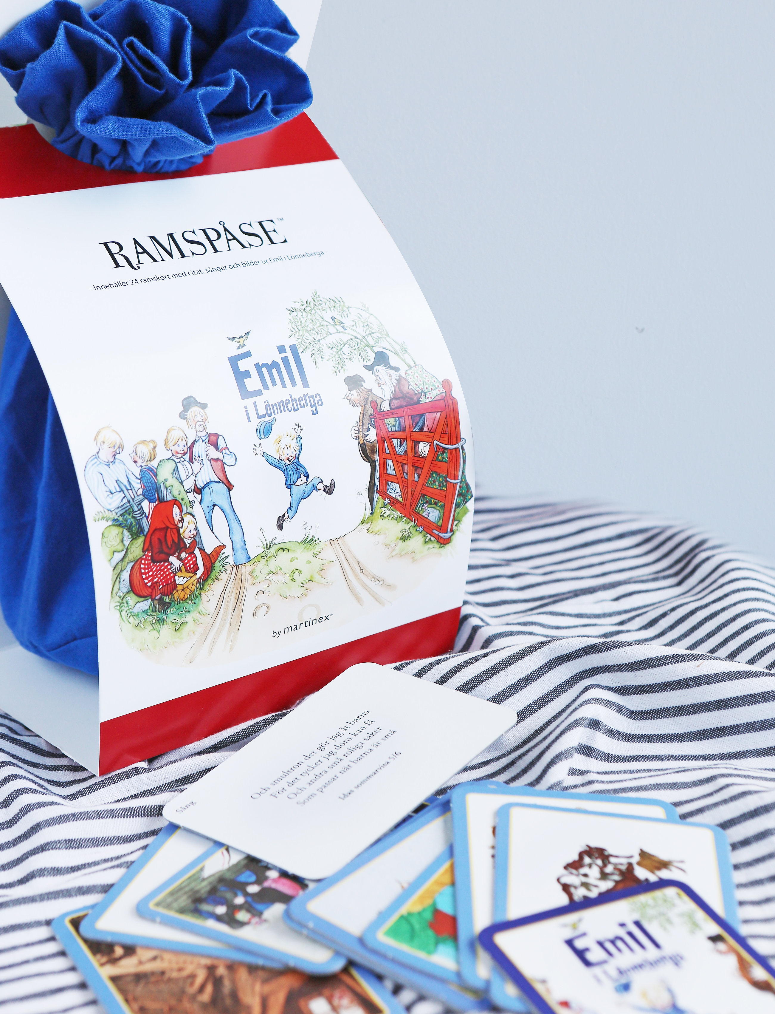 Emil i Lönneberga Emil Rhyme Bag, Børn, Educational Spil, Blå, Str: ONE SIZE
