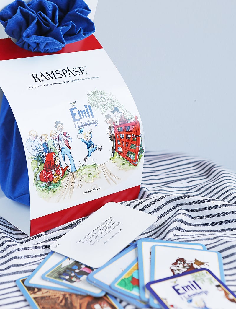 Emil i Lönneberga - EMIL RHYME BAG - pædagogiske spil - blue - 0