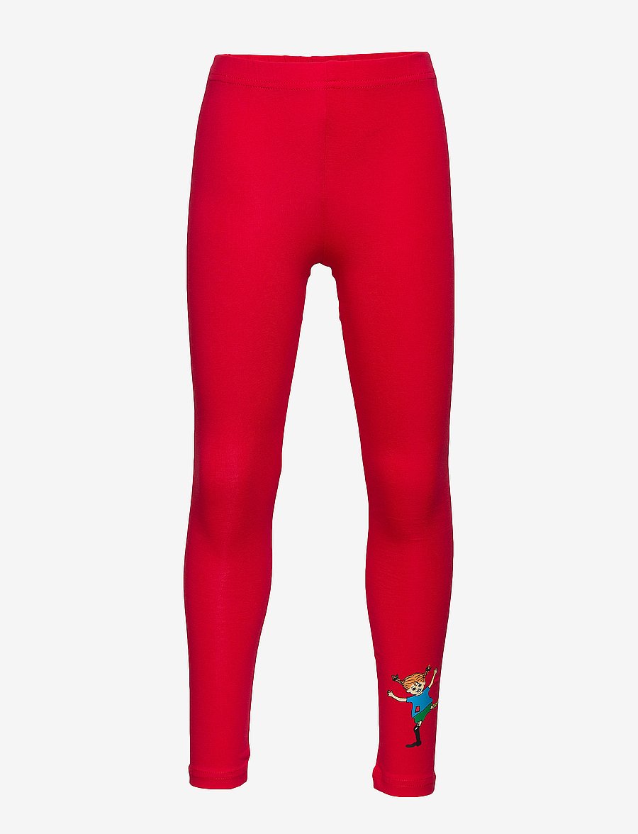 Pippi Långstrump - PIPPI LEGGINGS - leggings - red - 0