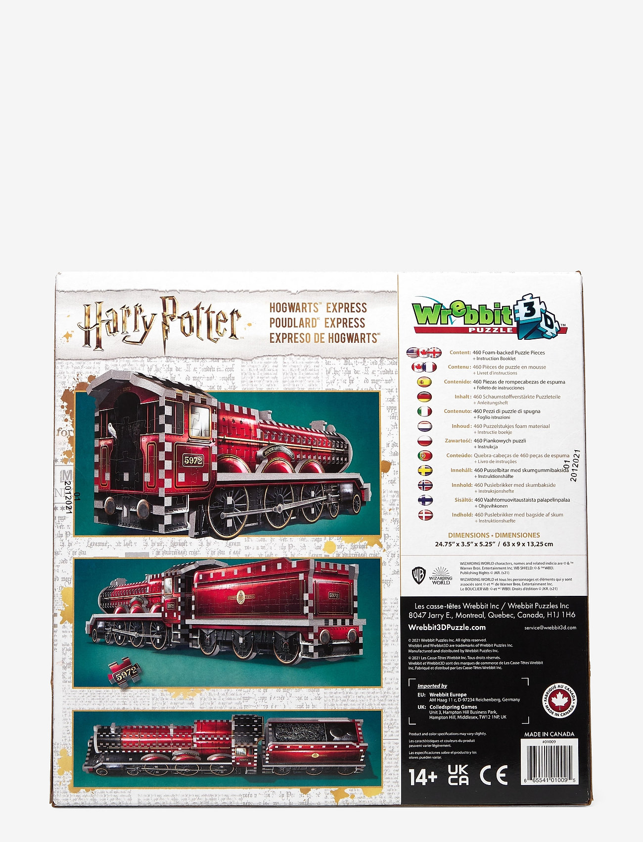 Harry Potter - HOGWARTS EXPRESS - 3d-puslespil - multi-coloured - 1