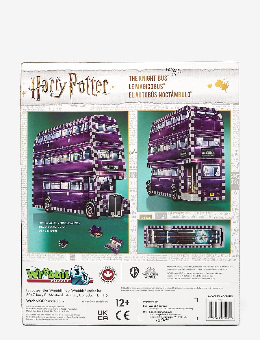 Harry Potter - THE KNIGHT BUS NEW - 3d-pusled - multi-coloured - 1