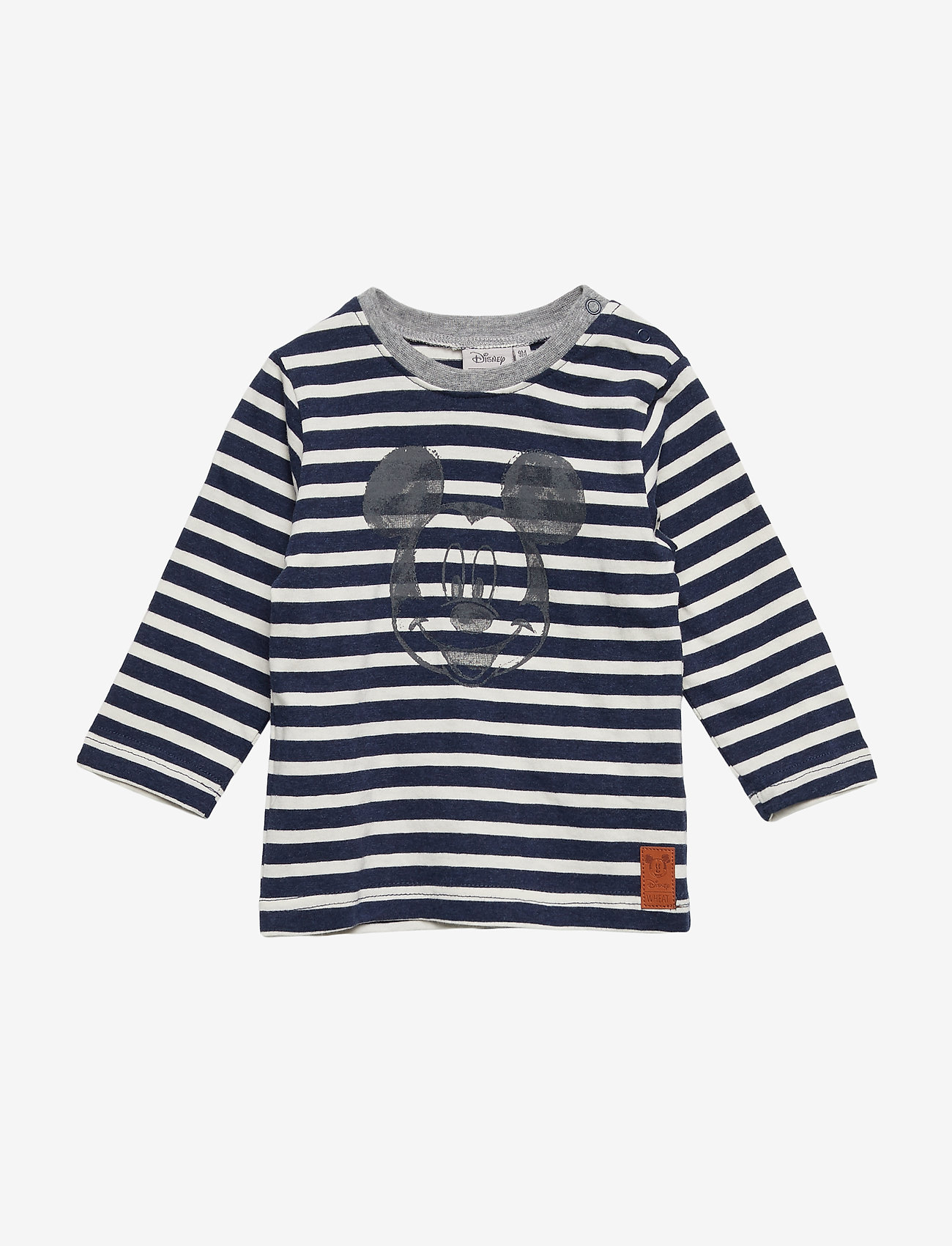 Disney by Wheat - T-Shirt Mickey Face - denim melange - 0