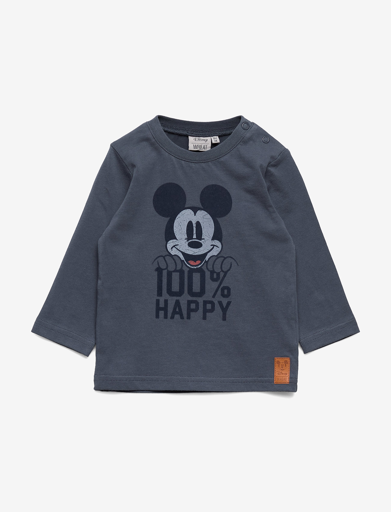 Disney by Wheat - T-Shirt Mickey 100% - greyblue - 0