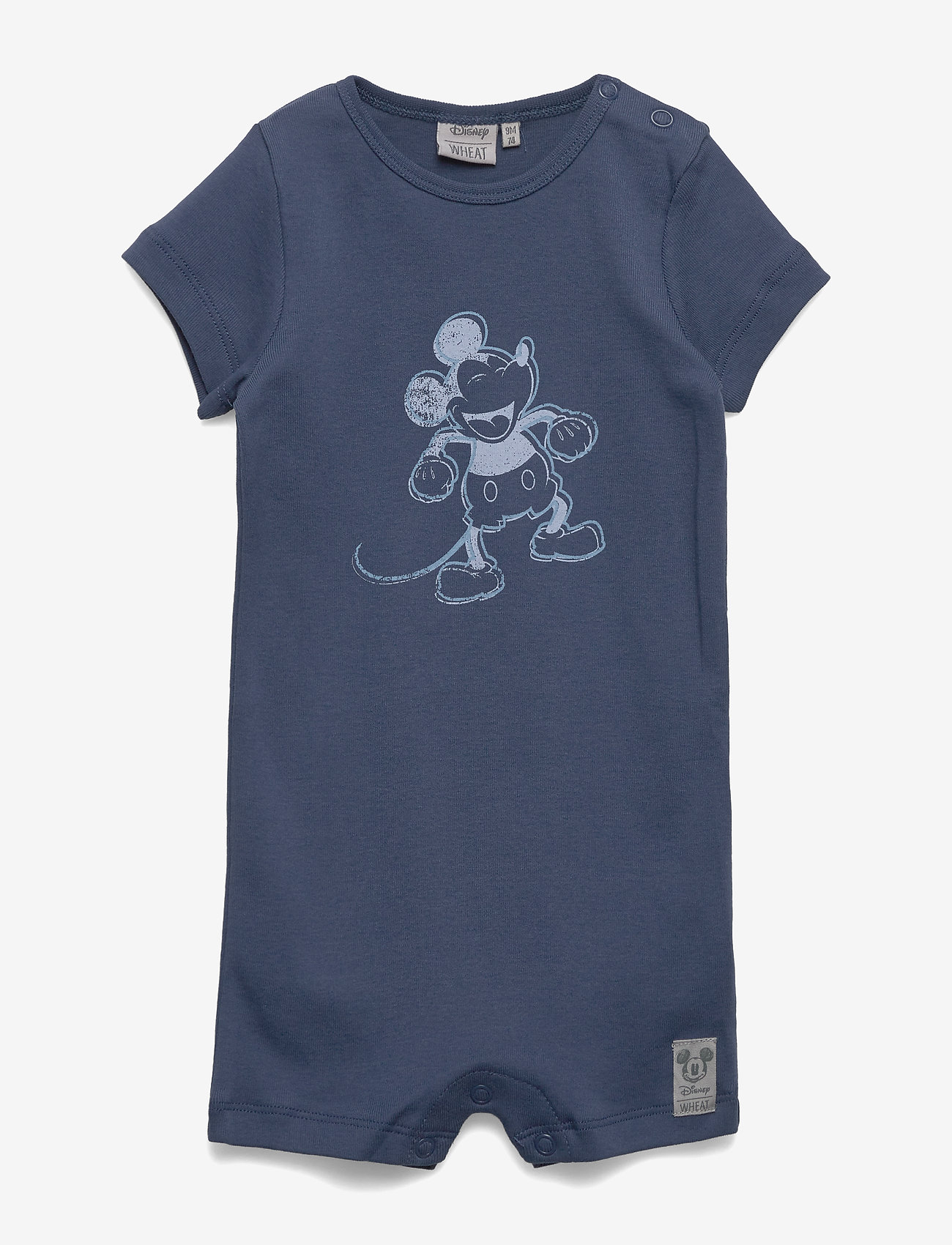 Disney by Wheat - Jumpsuit Happy Mickey SS - indigo - 0