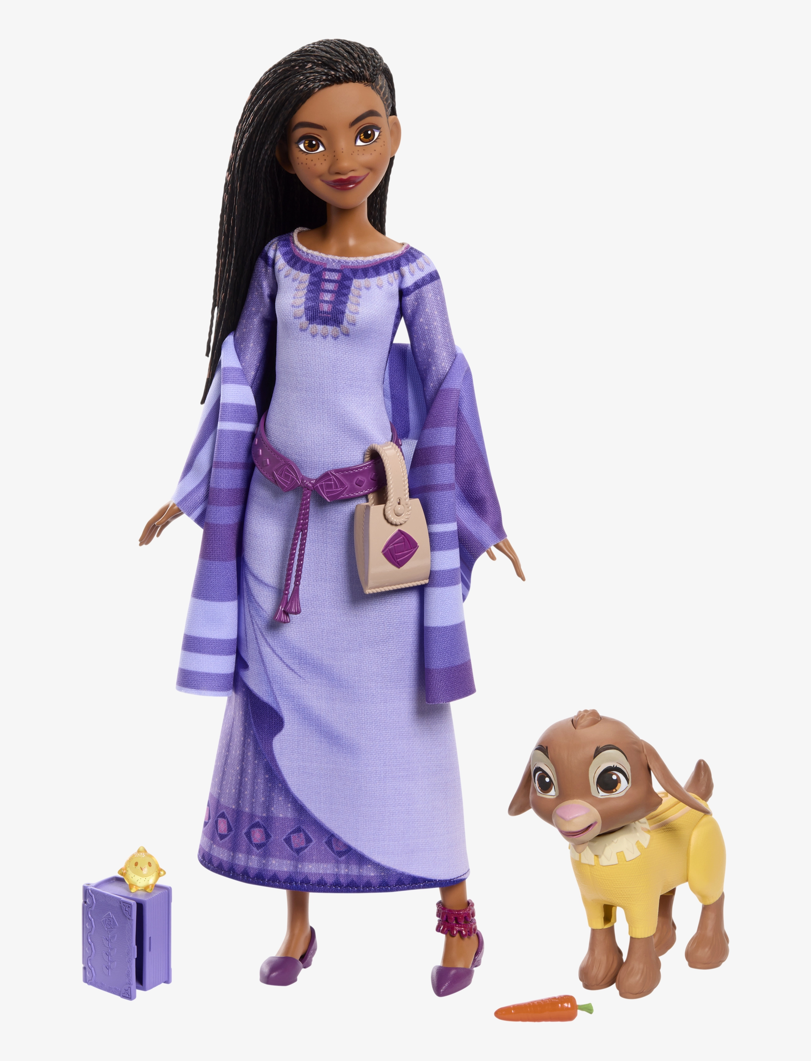 Princesses Disney Wish Asha of Rosas Adventure Pack Fashion Doll - Legetøj 3-5 år - MULTI COLOR / multi