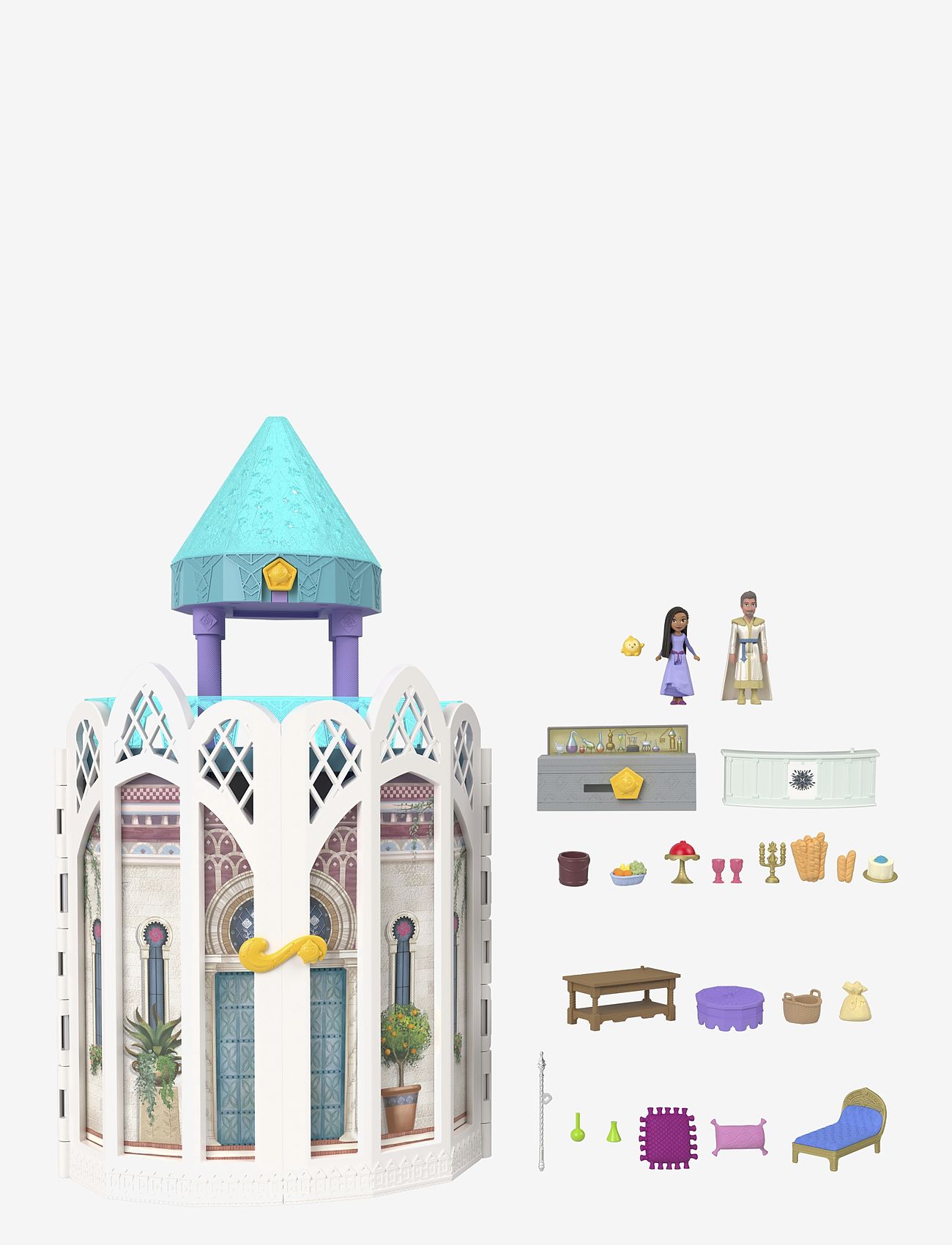 Princesses - Disney Wish Rosas Castle Playset - legesæt - multi color - 0