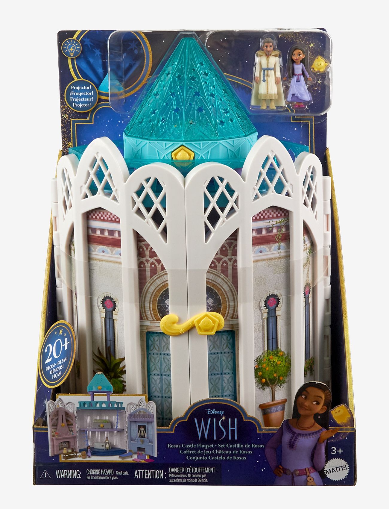 Princesses - Disney Wish Rosas Castle Playset - legesæt - multi color - 5