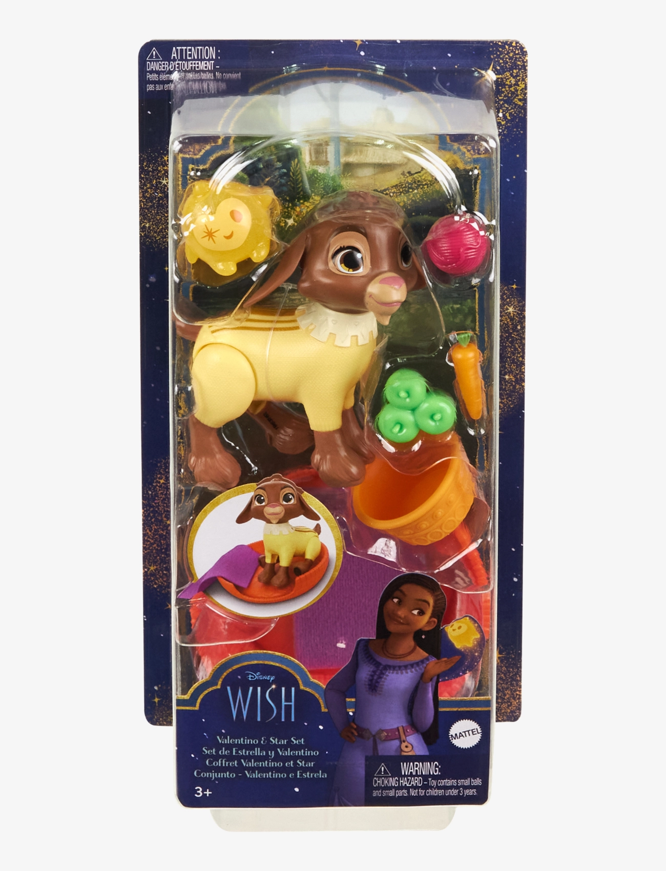 Prinsessor - Disney Princess Disney Wish Valentino & Star Set - leksakssets & figurer - multicolor - 5