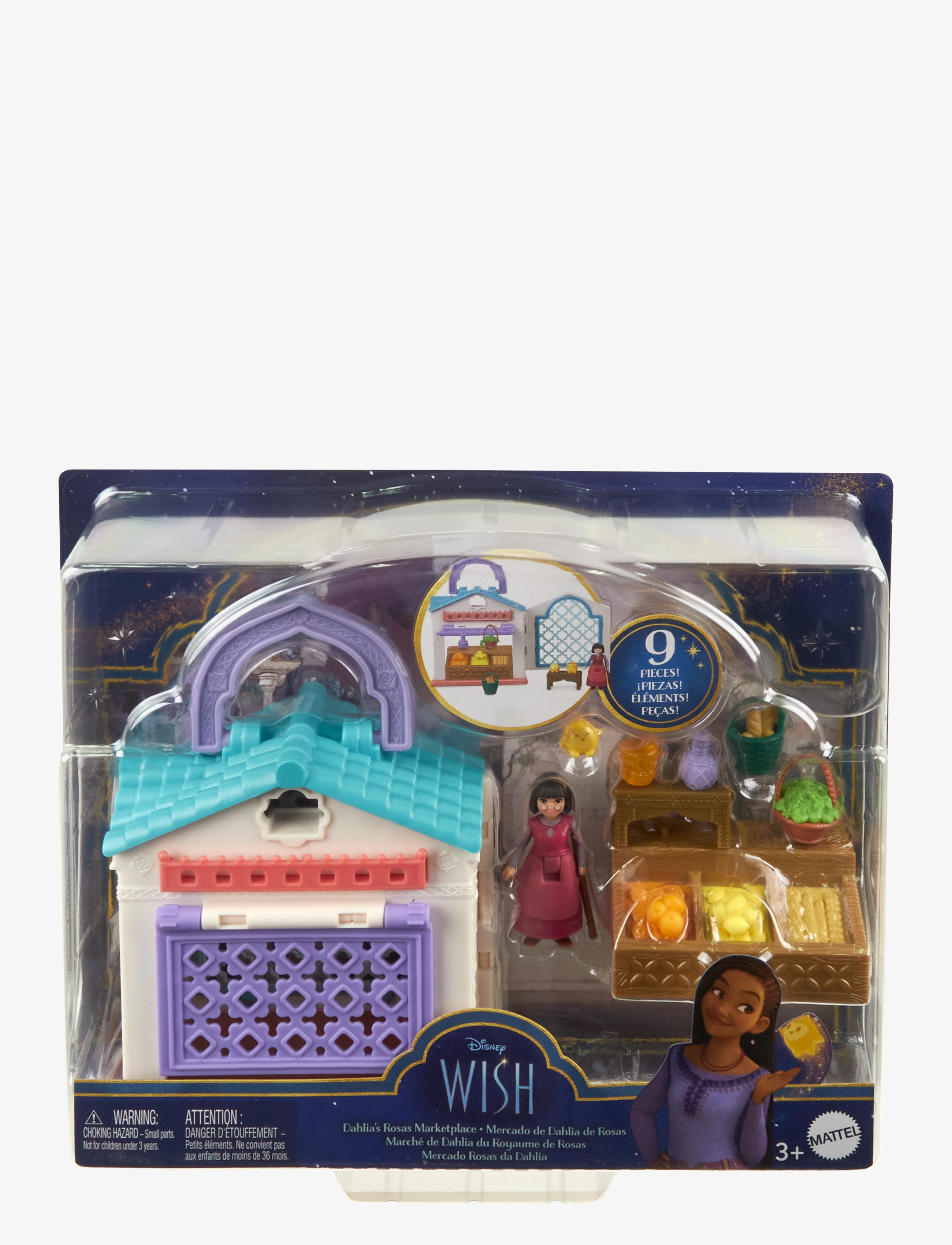 DISNEY WISH Disney Wish Dahlia's Rosas Marketplace Playset Patterned - One Size - Kinder