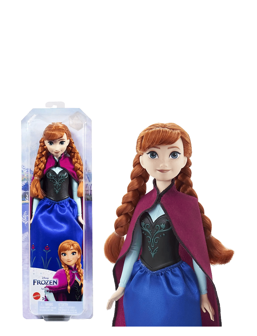 Külmunud - Disney Frozen Anna Fashion Doll and Accessory Toy Inspired by the Movie - nukud - multi color - 0