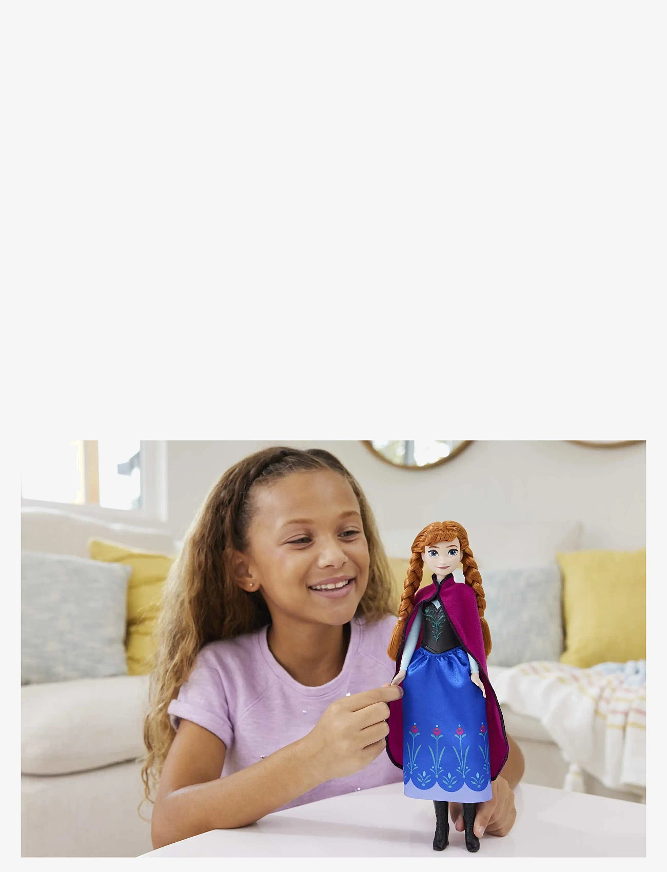 Frost - Disney Frozen Anna Fashion Doll and Accessory Toy Inspired by the Movie - multi color - 1