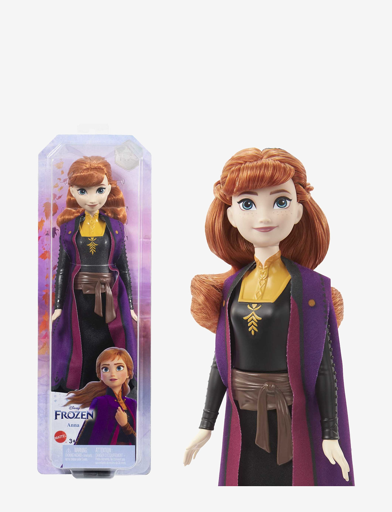 Frost - Disney Frozen Anna Fashion Doll and Accessory Toy Inspired by the Movie 2 - dukker - multi color - 0