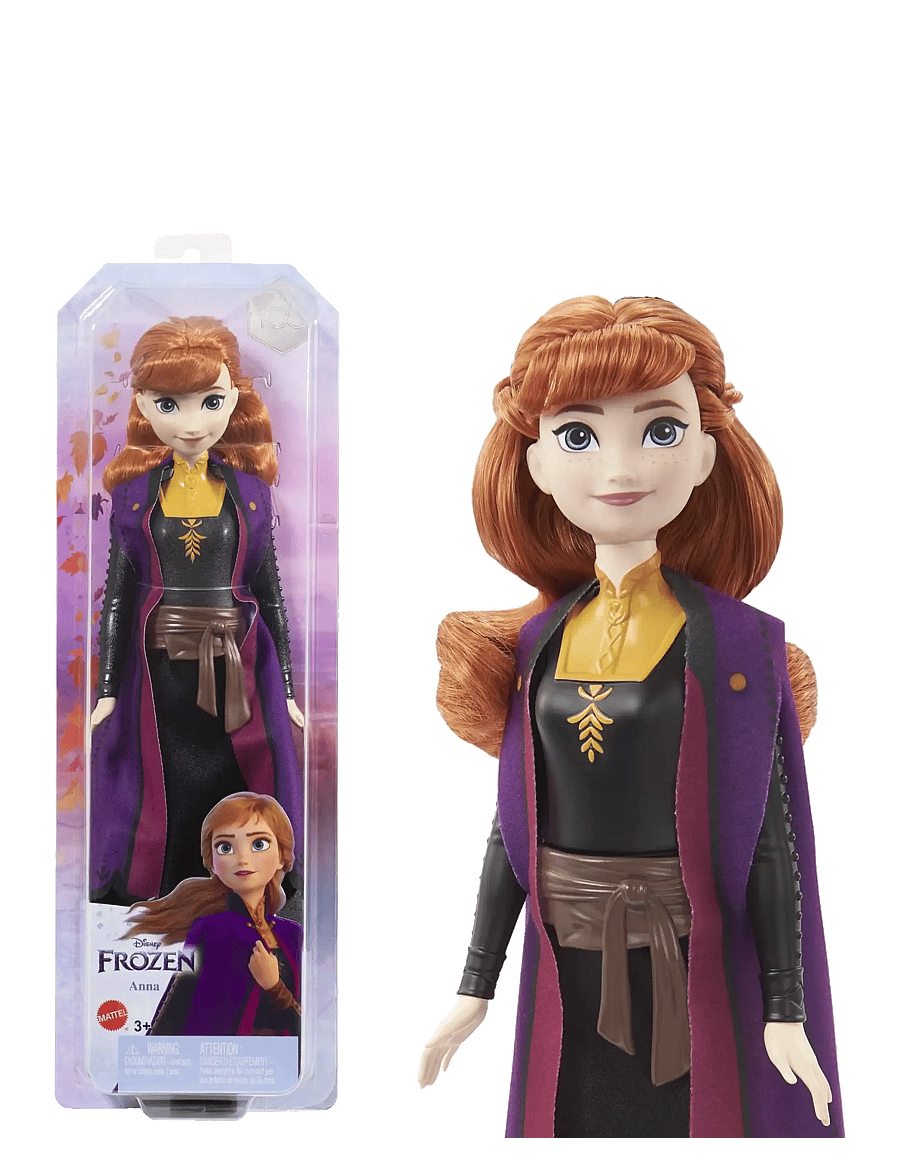 Die Eiskönigin - Disney Frozen Anna Fashion Doll and Accessory Toy Inspired by the Movie 2 - puppen - multi color - 0