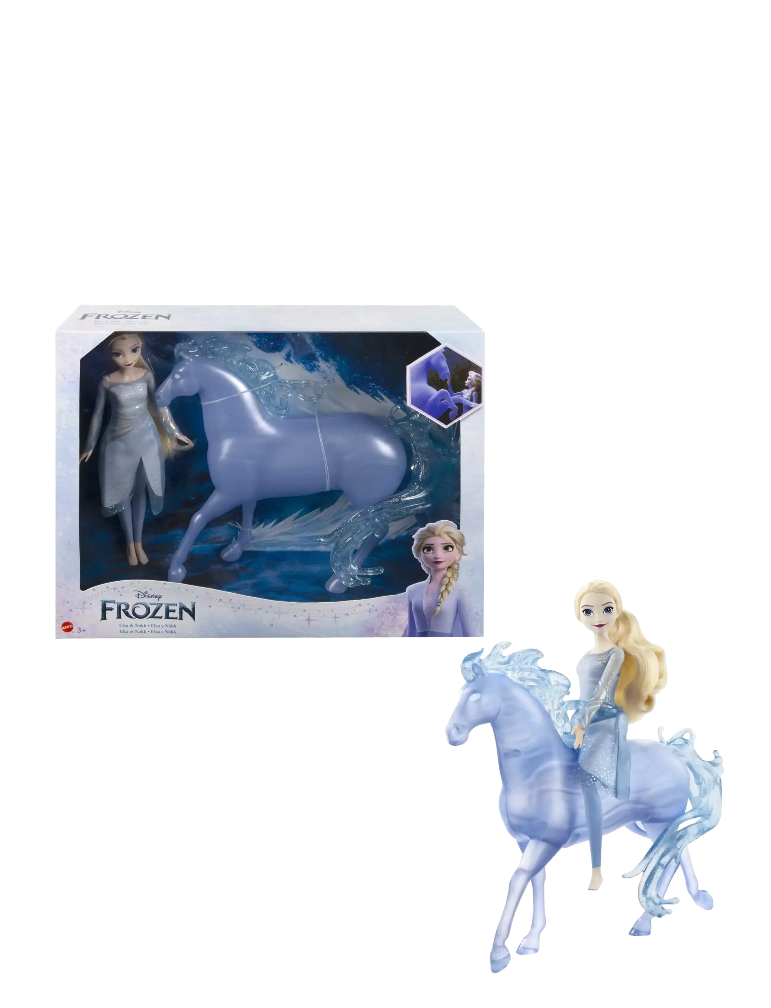 Frost Frozen Fr Fd Elsa & Nokk Set, One Size, Blue, Dukker Og Tilbehør > Dukker, Børn