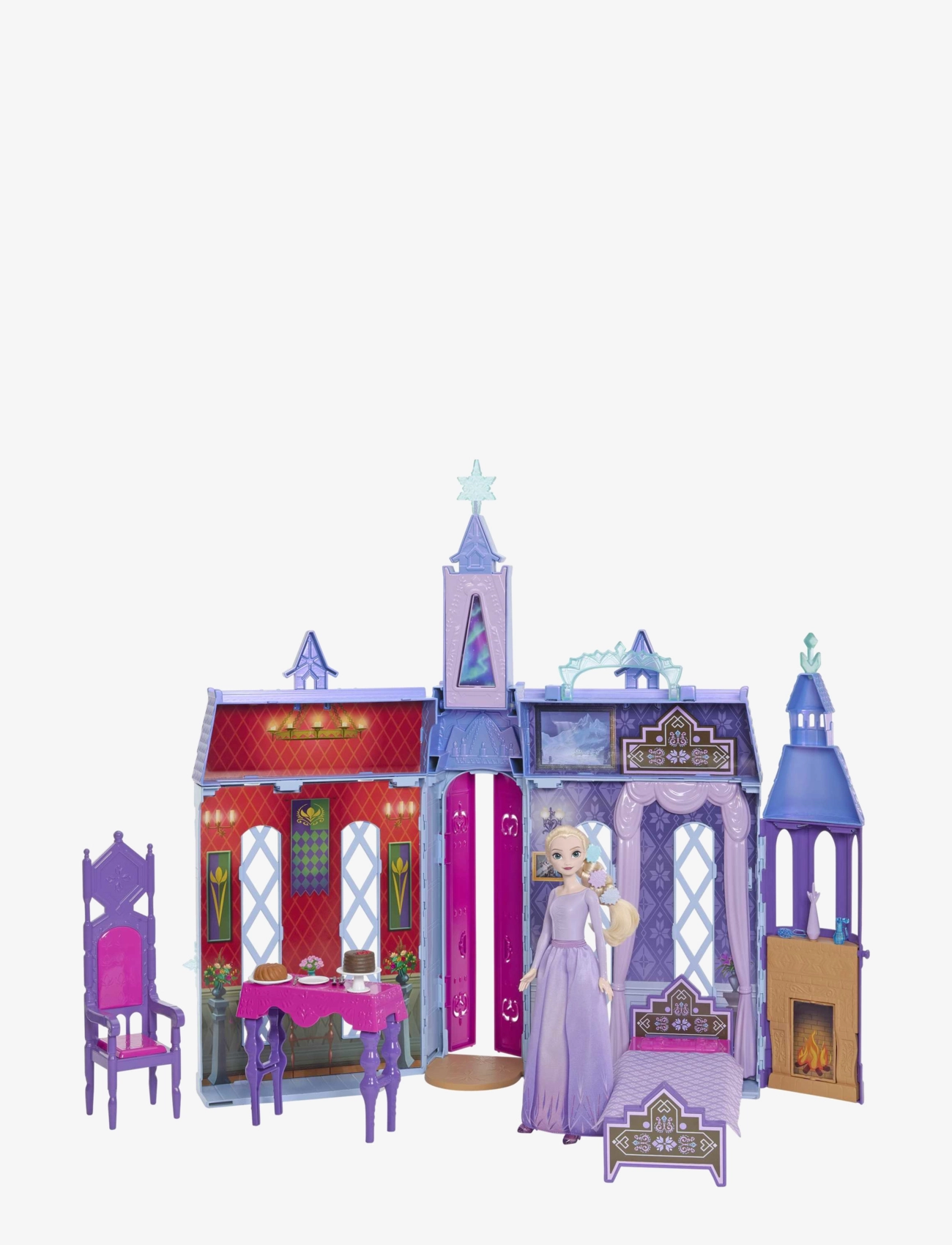 Frost Disney Frozen Arendelle Castle With Elsa Doll, One Size, Multi/patterned, Dukker Og Tilbehør > Dukkehuse, Børn