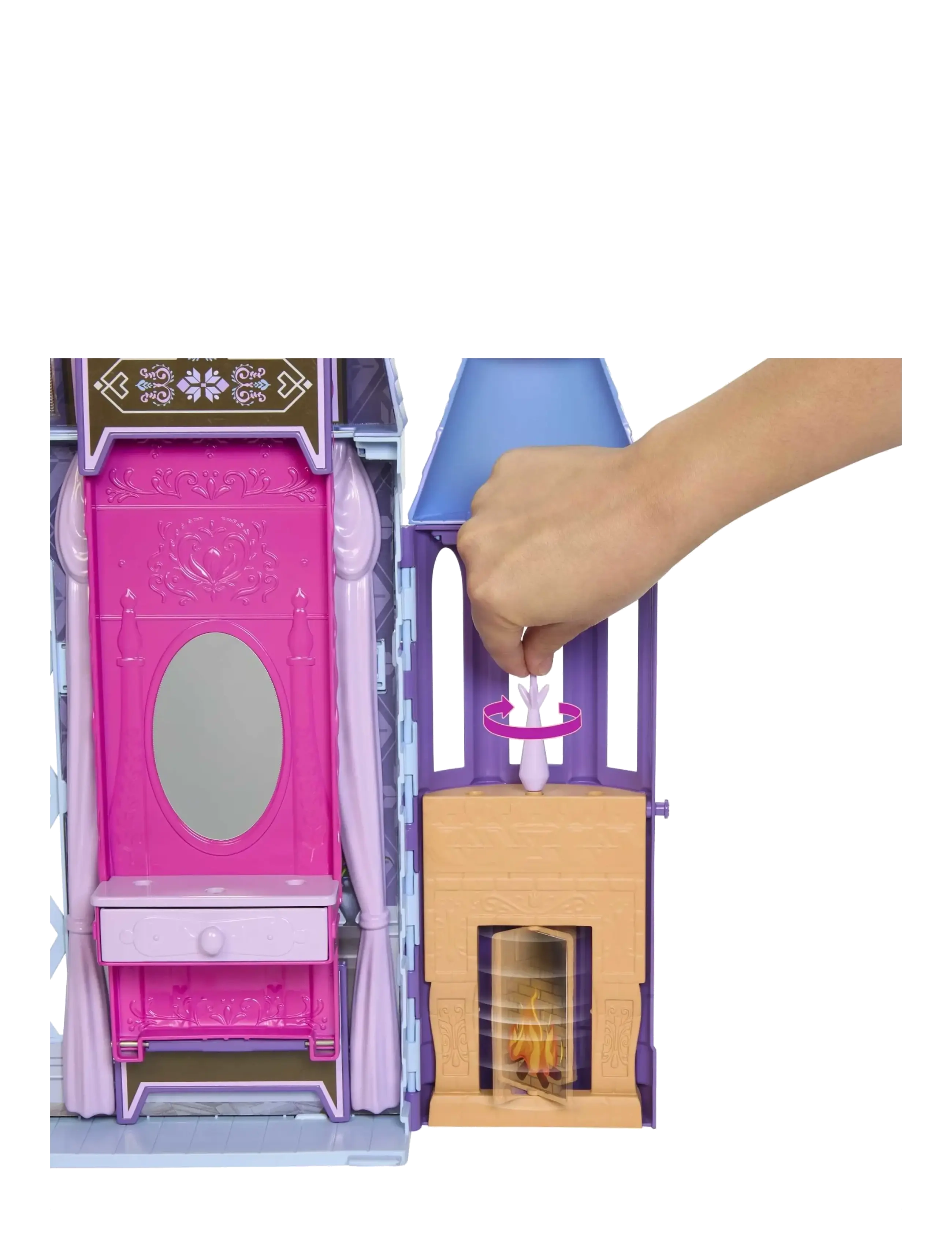 Frost - Disney Frozen Arendelle Castle with Elsa Doll - dukkehuse - multi color - 3