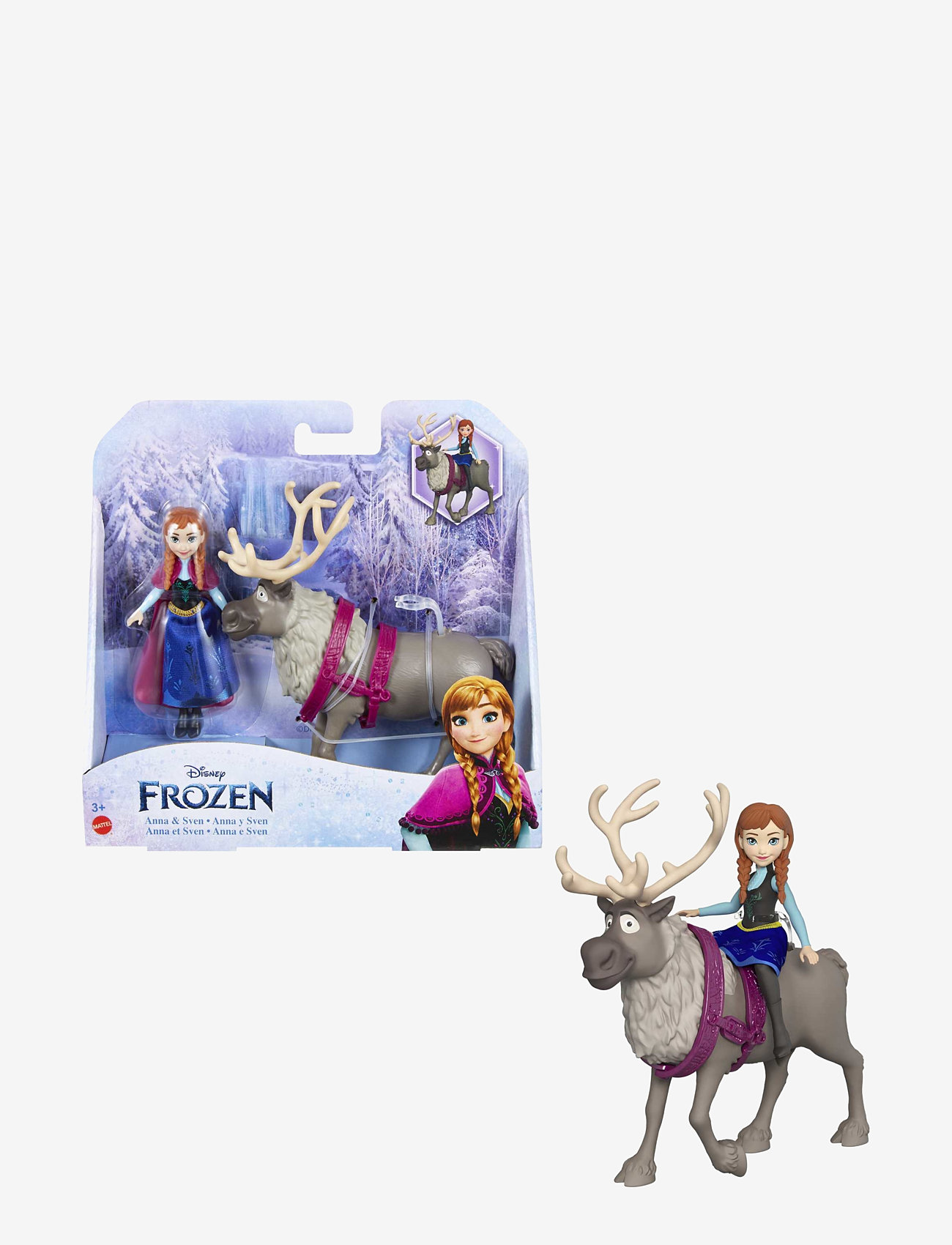 Disney Frozen - Disney Frozen Anna & Sven - legesæt - multi color - 0