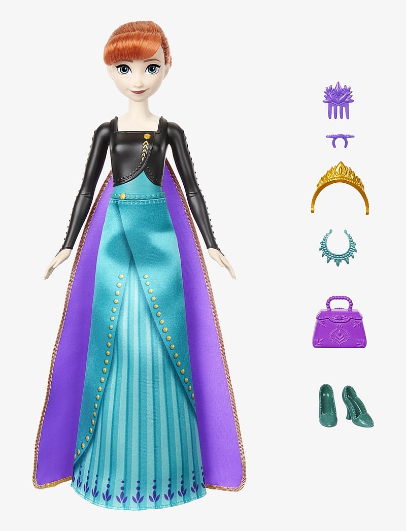 Die Eiskönigin - Disney Frozen SPIN & REVEAL Anna - puppen - multicolor - 1