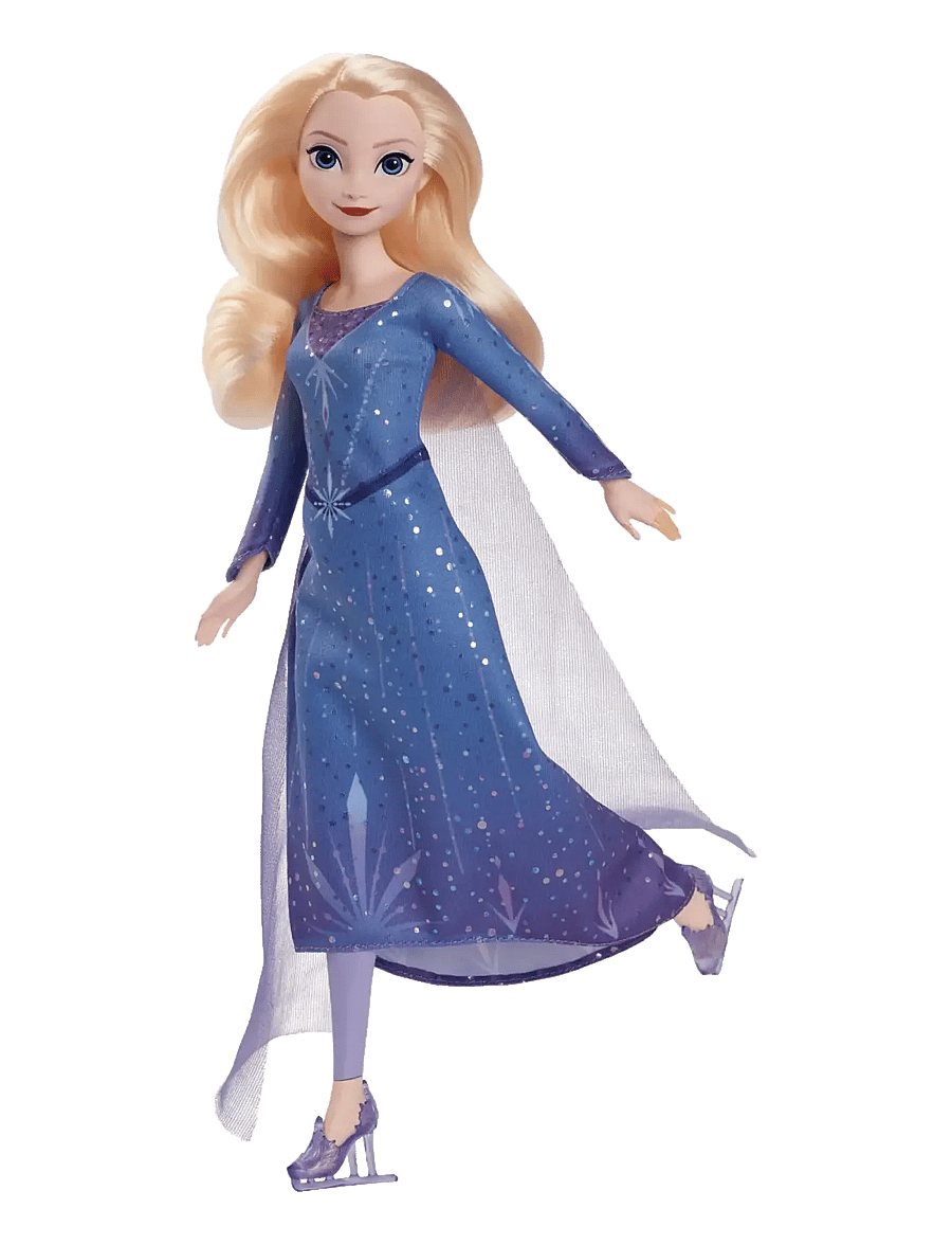 Frost - Disney Frozen Ice-Skating Elsa Fashion Doll with Skates & Shoes Inspired by Frozen: Winter Festival - dockor - multi color - 1