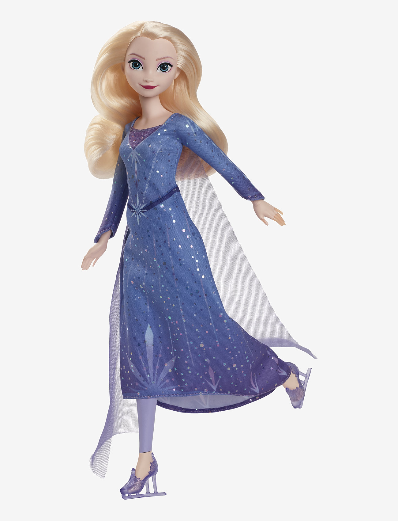 Frost - Disney Frozen Ice-Skating Elsa Fashion Doll with Skates & Shoes Inspired by Frozen: Winter Festival - dockor - multi color - 1