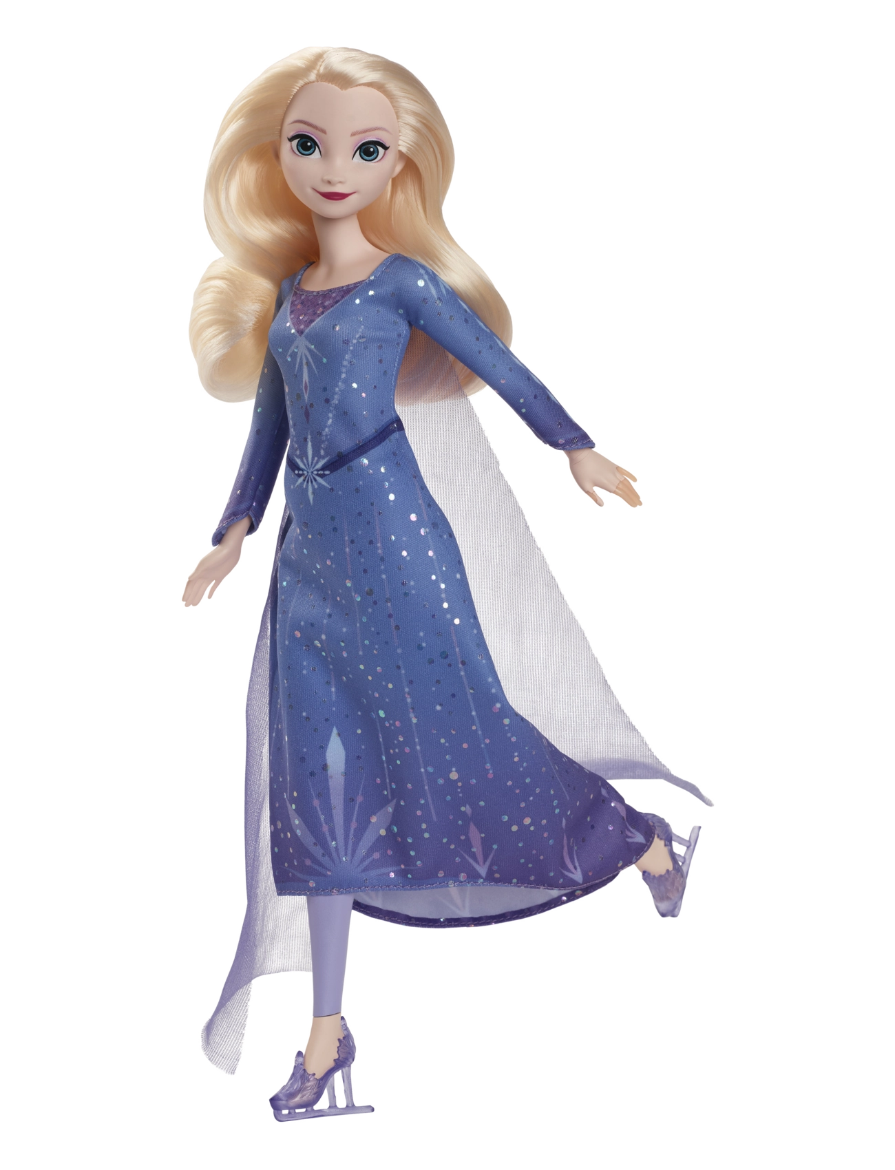Frost - Disney Frozen Ice-Skating Elsa Fashion Doll with Skates & Shoes Inspired by Frozen: Winter Festival - dockor - multi color - 1