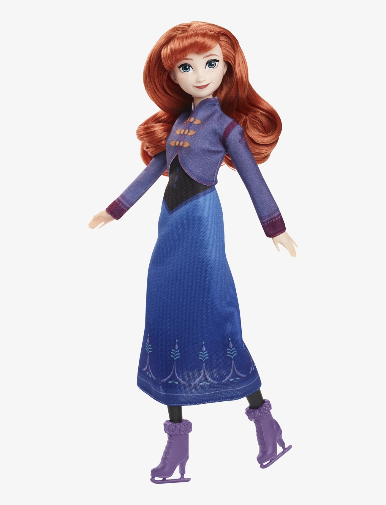 Frost Disney Frozen Ice-Skating Anna Fashion Doll With Skates & Sko Inspired By Frozen: Winter Festival, One Size, Multi/patterned, Dukker Og Tilbehør