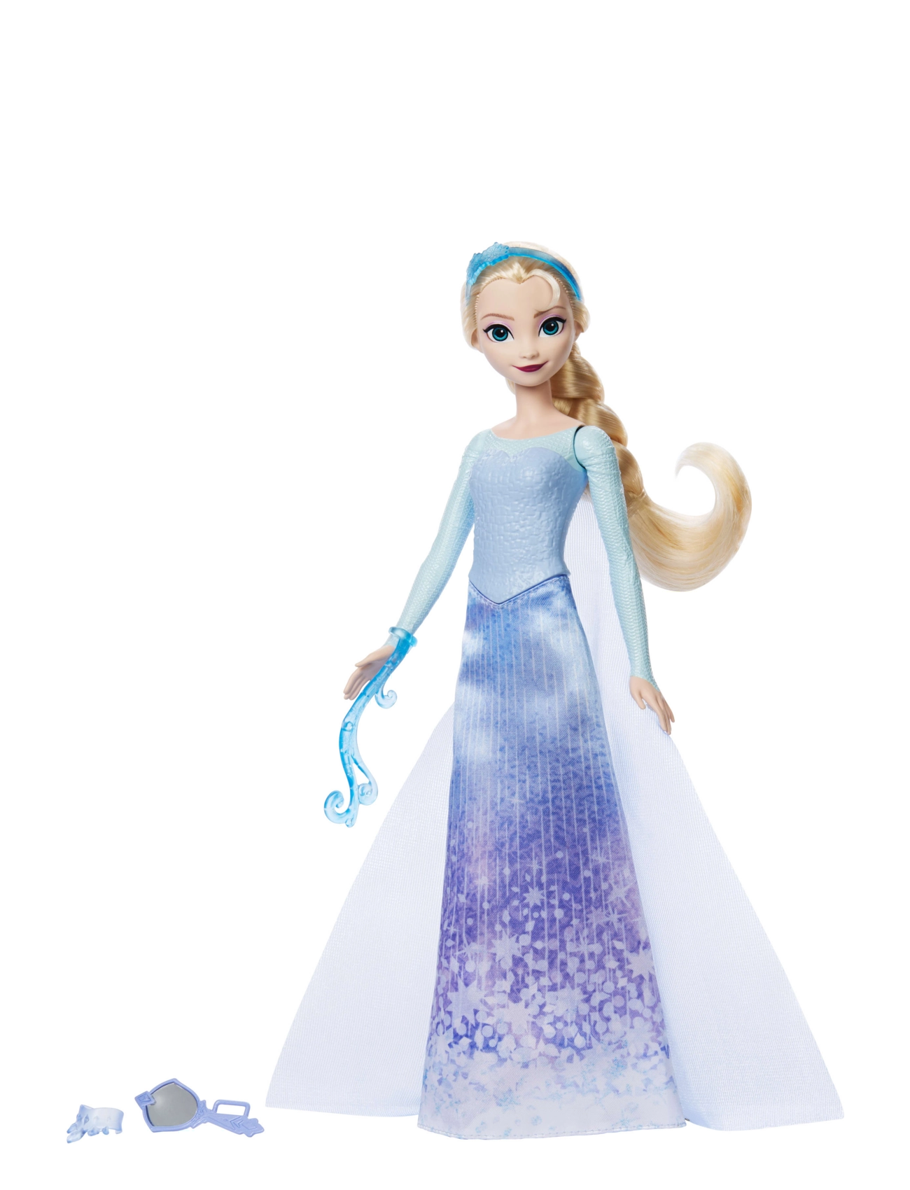Frost Disney Frozen Spin & Reveal Elsa Fashion Doll & Accessories With 11 Surprises From Disney Movie, Børn, Dolls, Multi/mønstret, Str: ONE SIZE