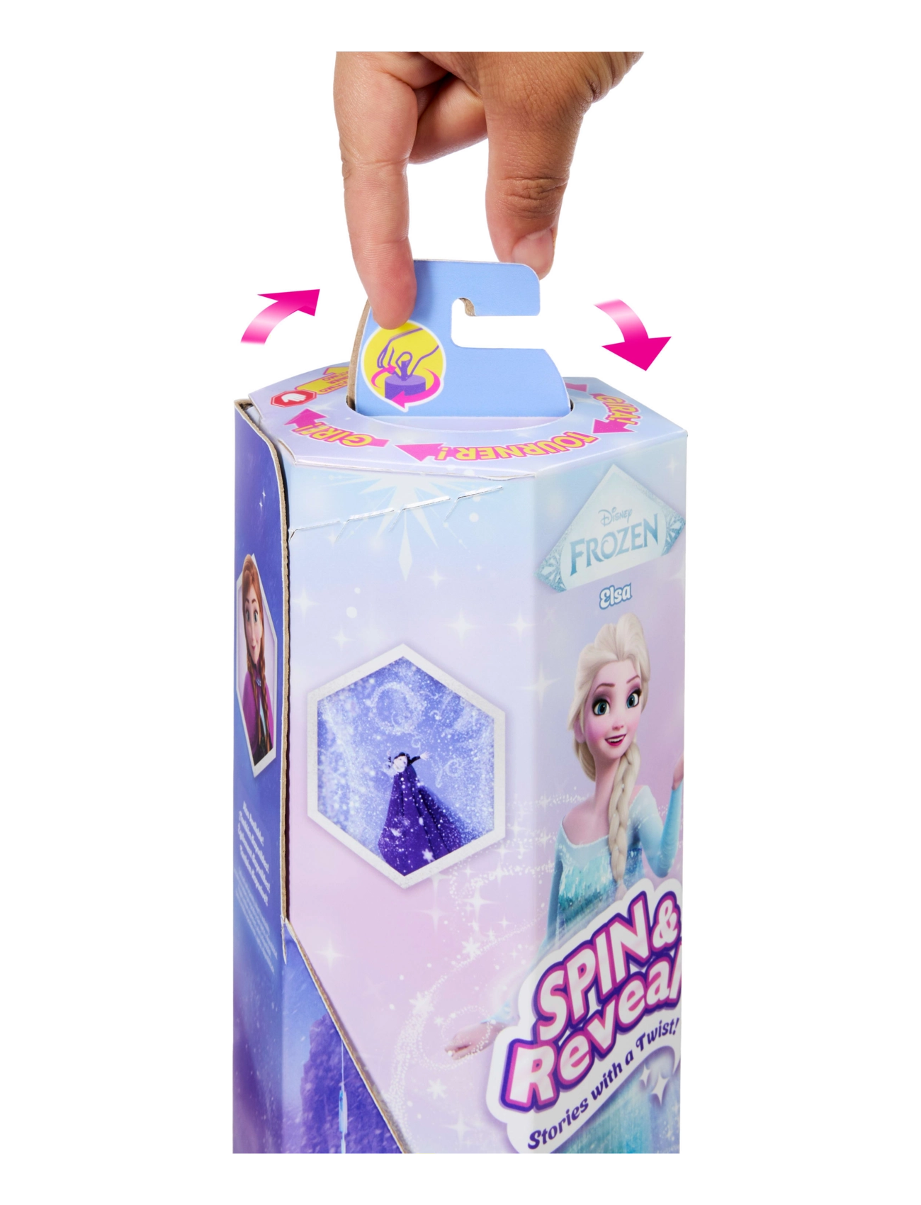 Frozen - Disney Frozen Spin & Reveal Elsa Fashion Doll & Accessories with 11 Surprises from Disney Movie - poupées - multi color - 2